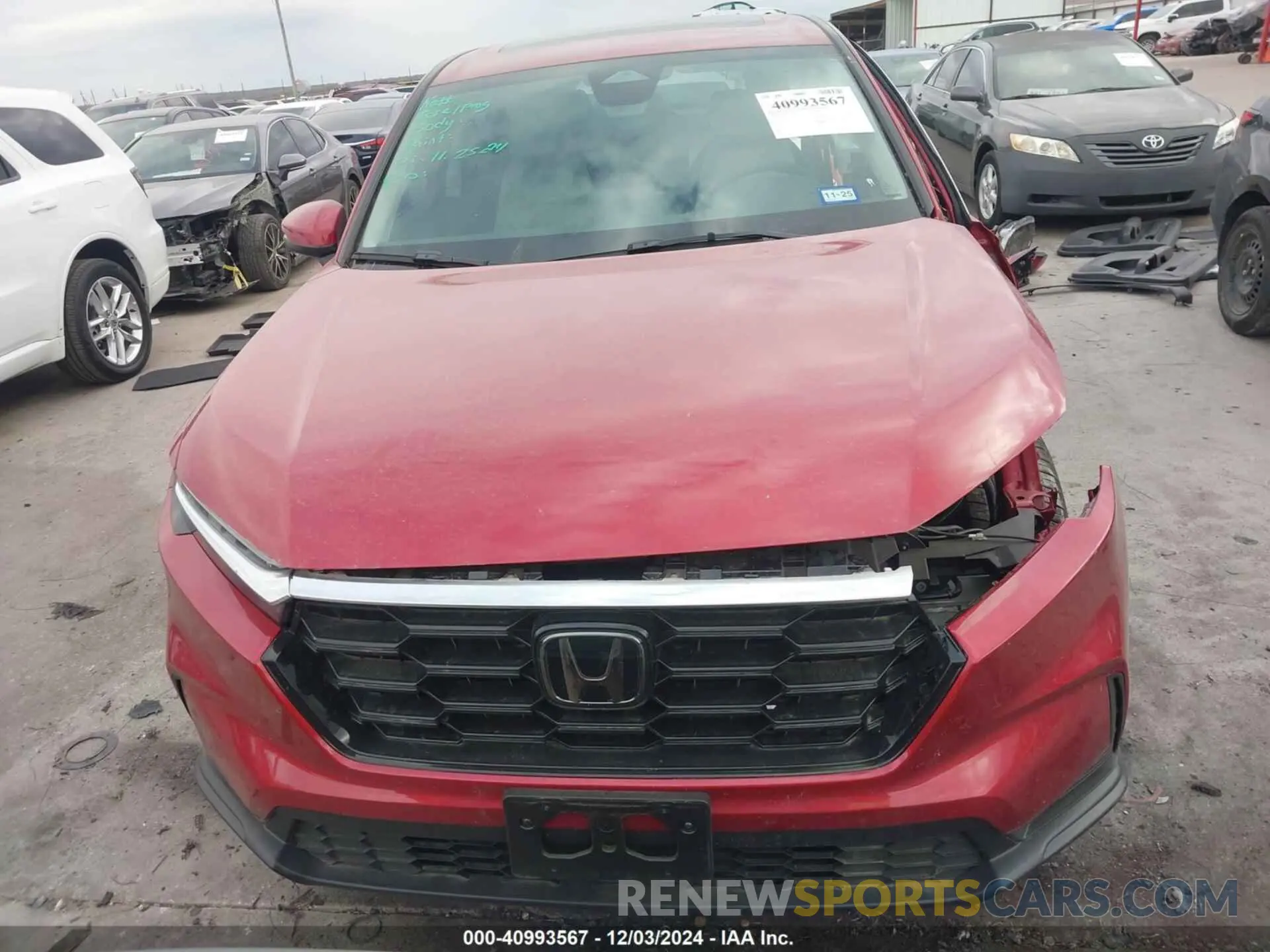13 Photograph of a damaged car 2HKRS4H41RH438235 HONDA CR-V 2024