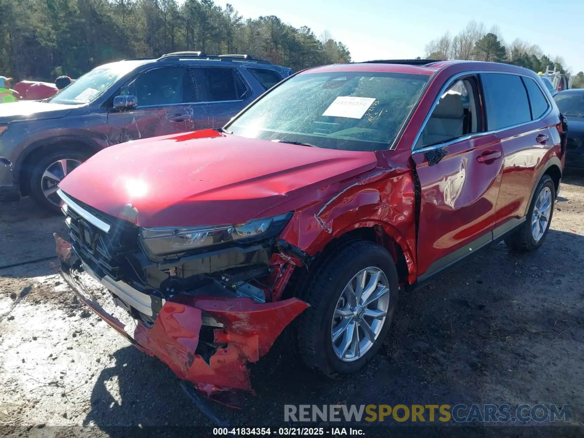 2 Photograph of a damaged car 2HKRS4H44RH465428 HONDA CR-V 2024