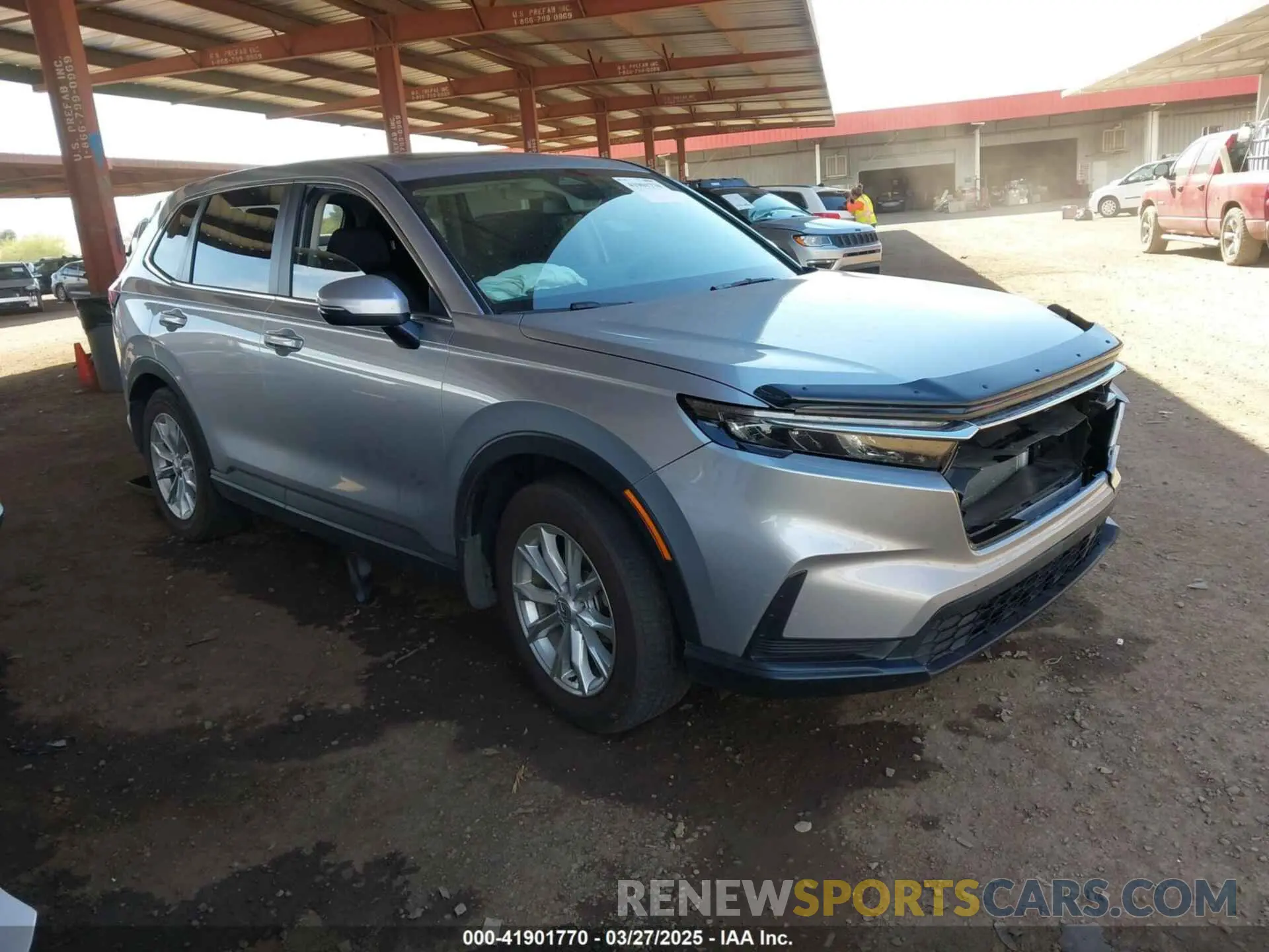 1 Photograph of a damaged car 2HKRS4H47RH416725 HONDA CR-V 2024