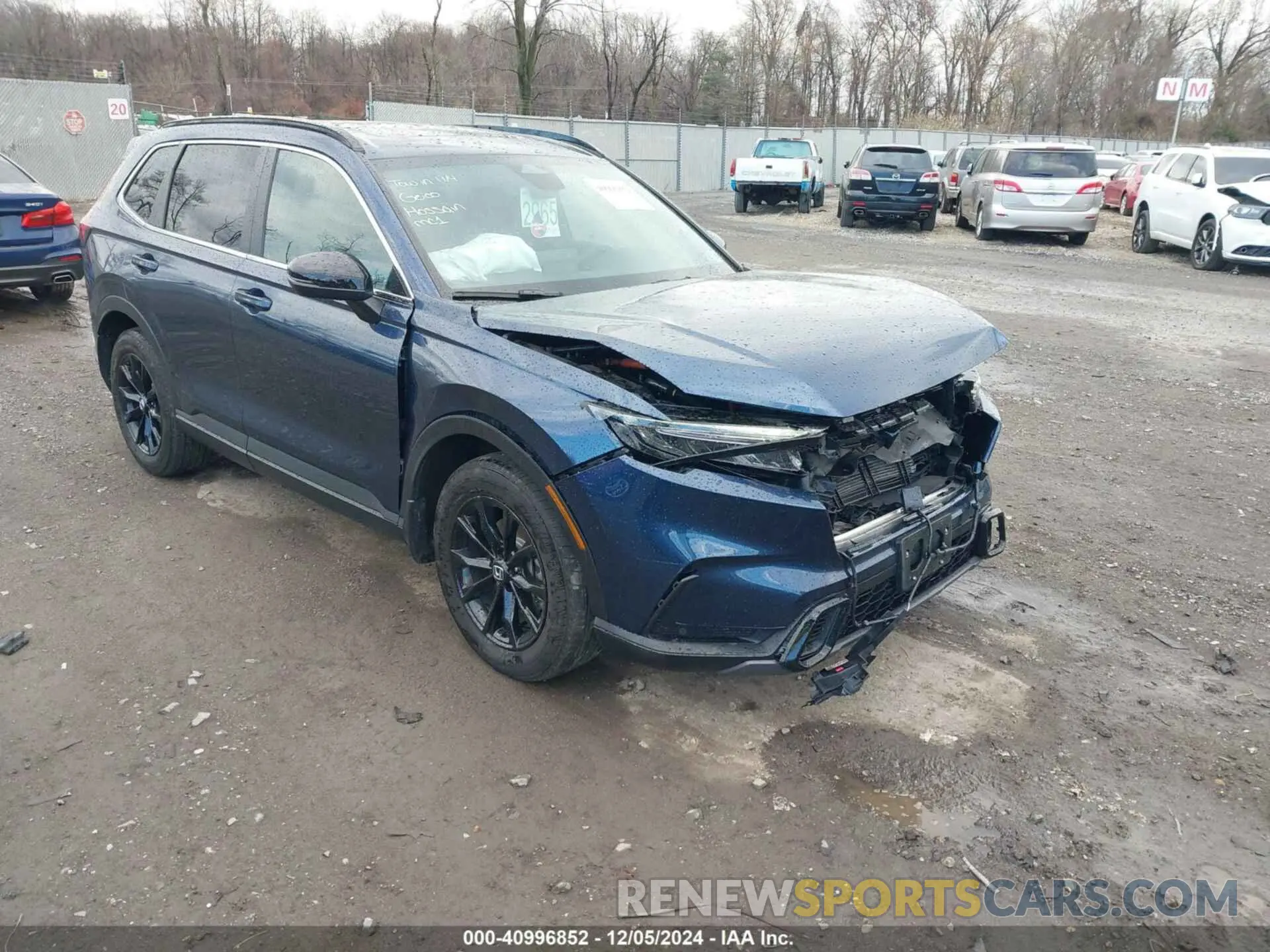 1 Photograph of a damaged car 2HKRS6H86RH806374 HONDA CR-V 2024