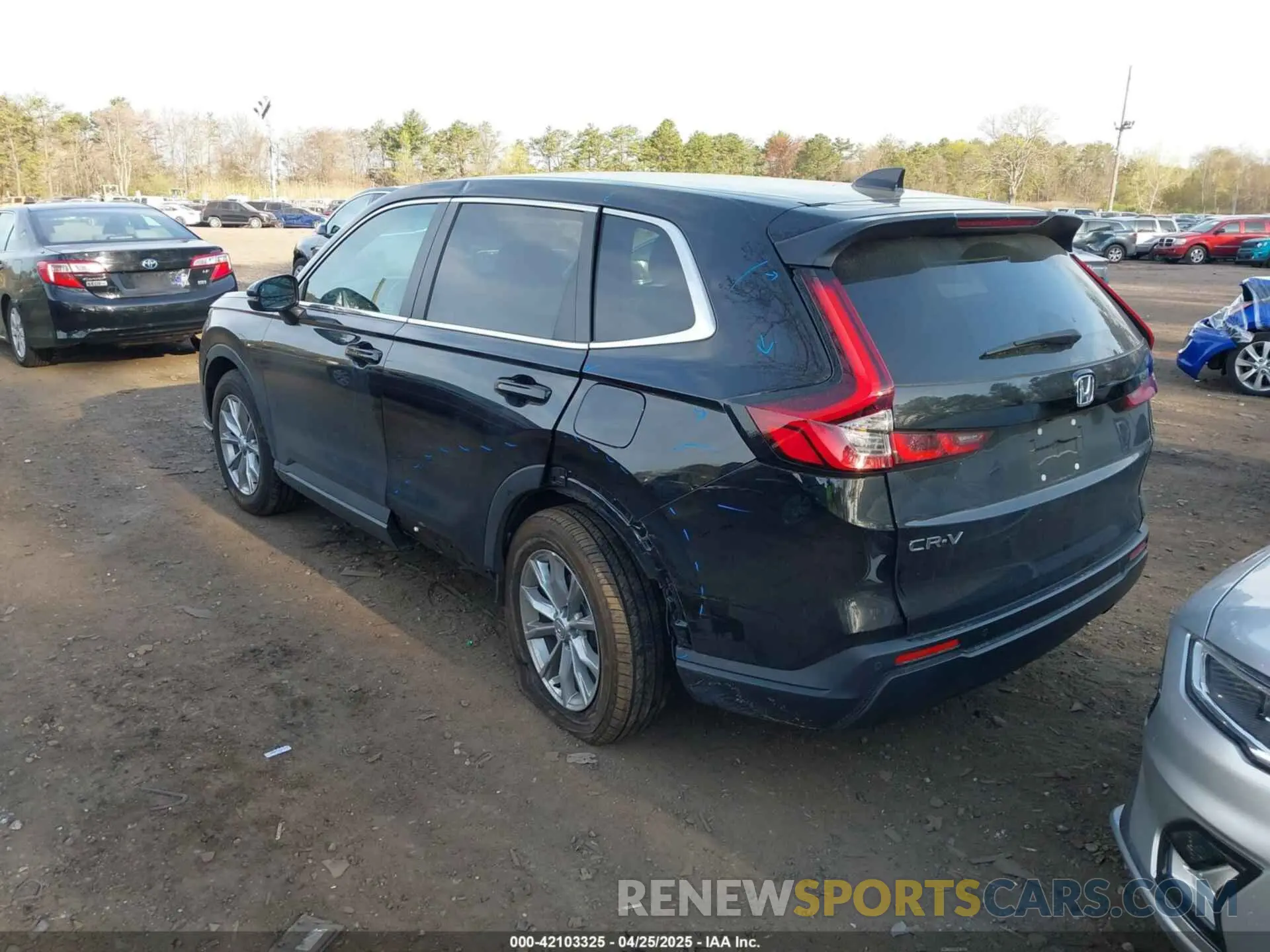 3 Photograph of a damaged car 5J6RS4H74RL015536 HONDA CR-V 2024