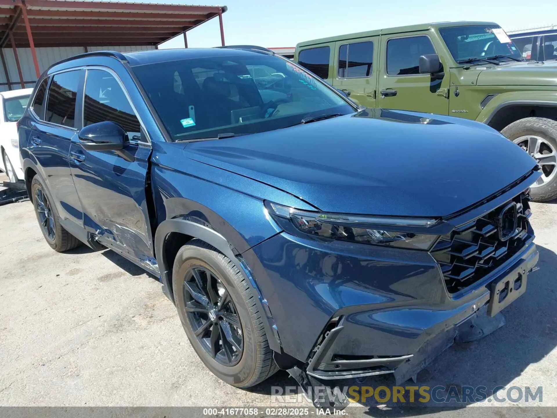 1 Photograph of a damaged car 5J6RS5H82RL005215 HONDA CR-V 2024