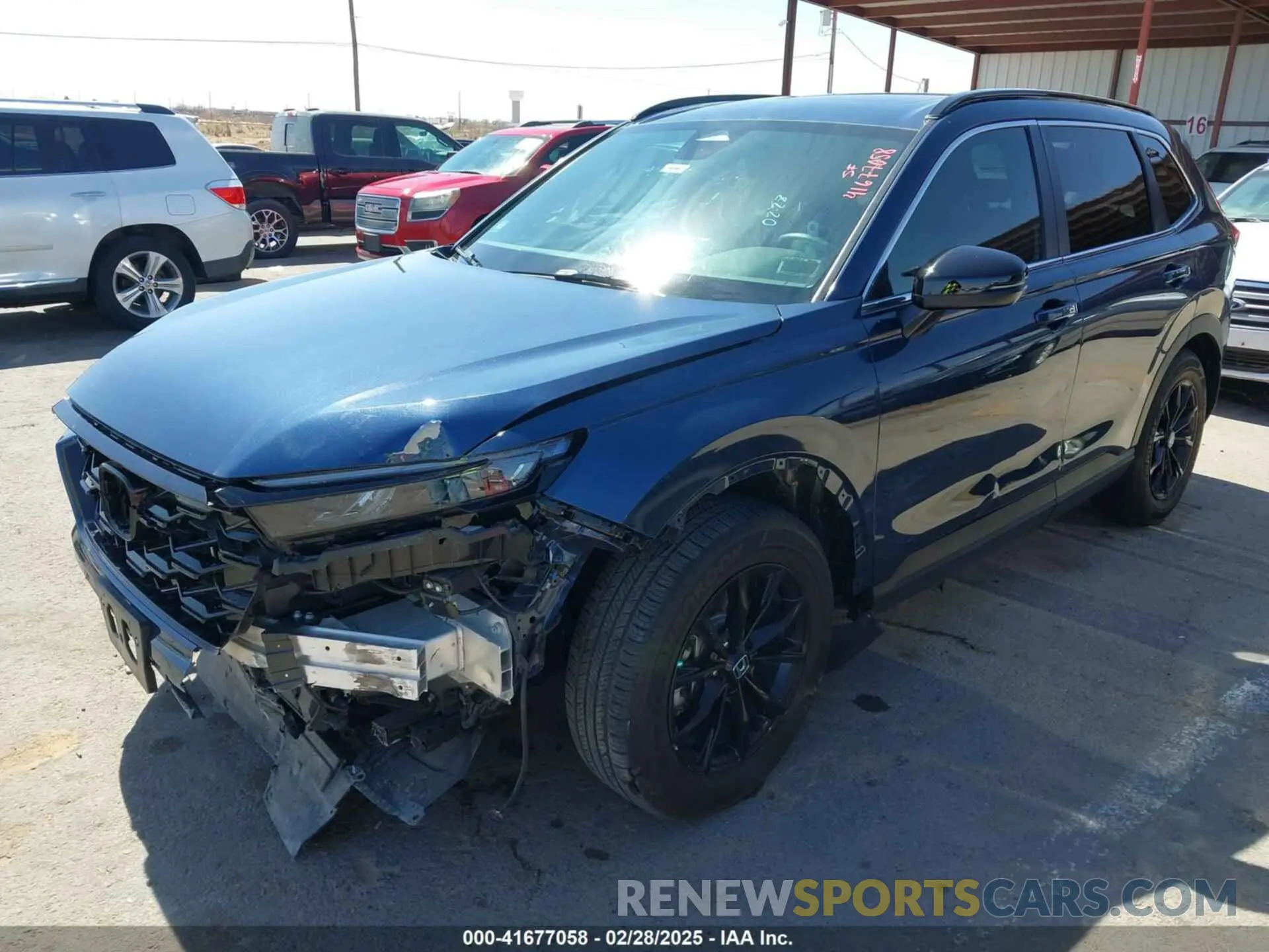 2 Photograph of a damaged car 5J6RS5H82RL005215 HONDA CR-V 2024