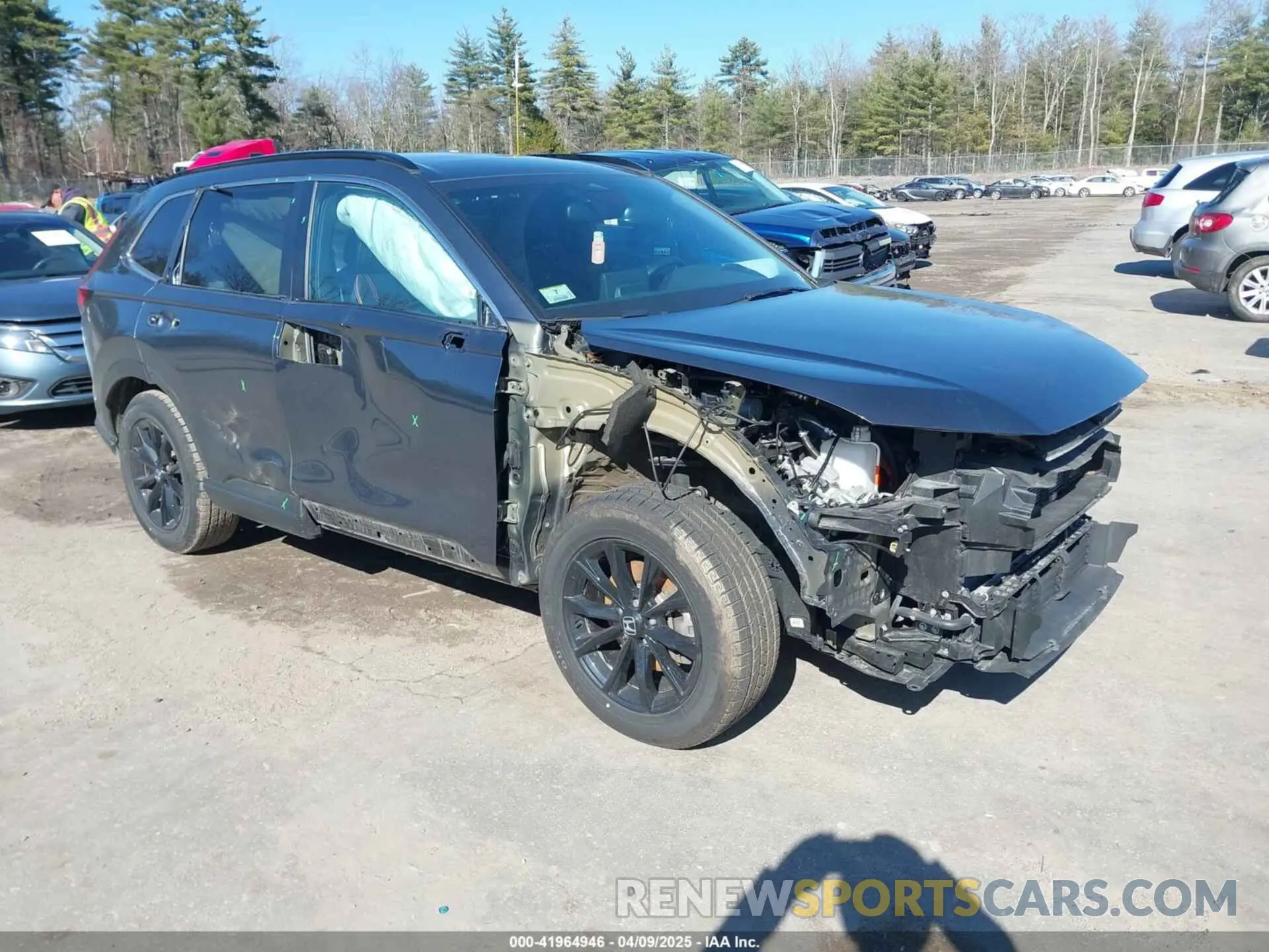 1 Photograph of a damaged car 5J6RS6H58RL000659 HONDA CR-V 2024