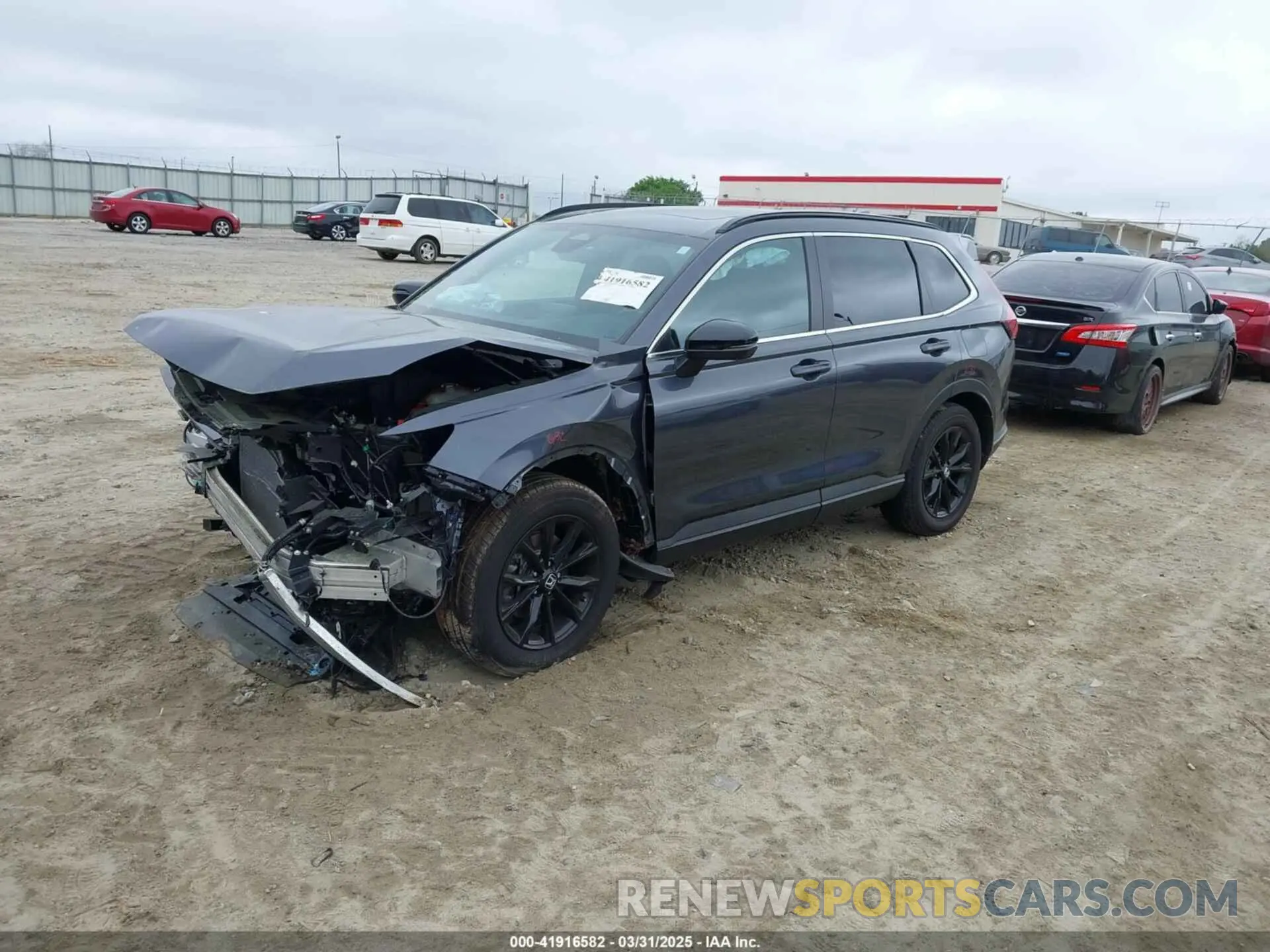 2 Photograph of a damaged car 7FARS6H86RE011327 HONDA CR-V 2024