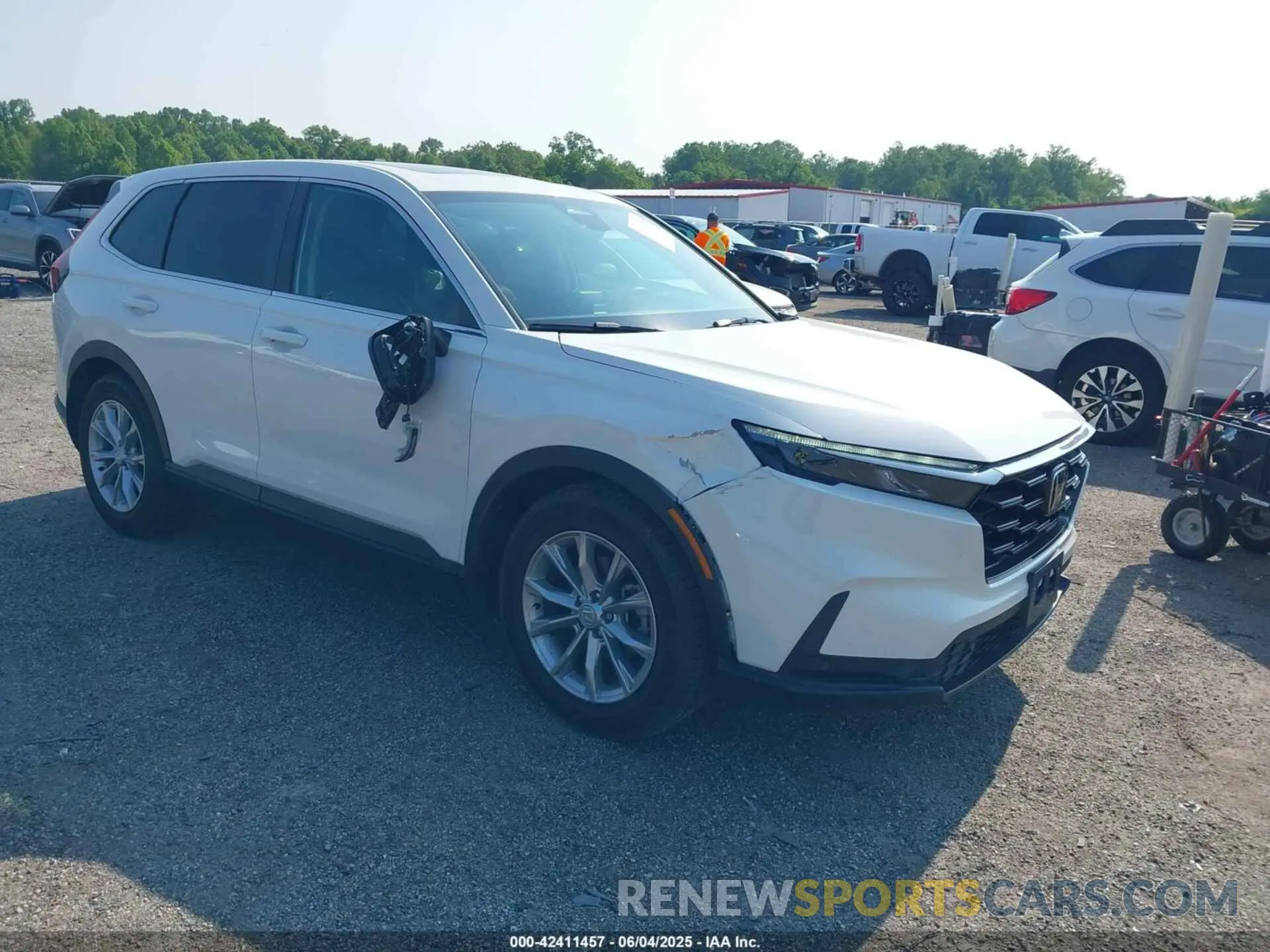 1 Photograph of a damaged car 2HKRS3H78SH317714 HONDA CR-V 2025