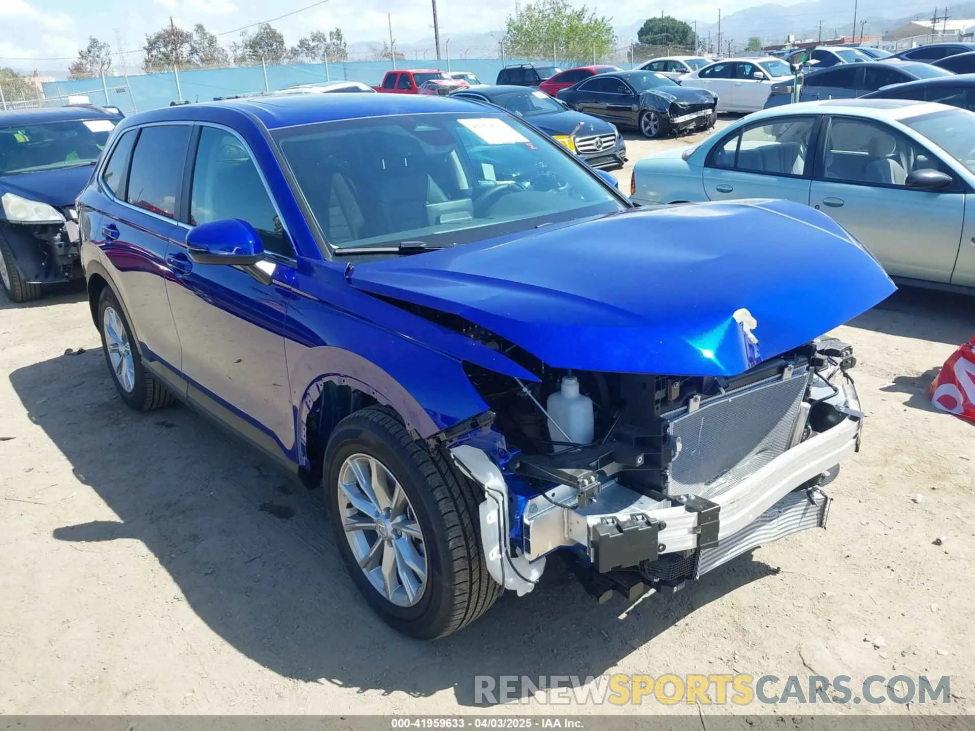 1 Photograph of a damaged car 2HKRS3H7XSH319559 HONDA CR-V 2025