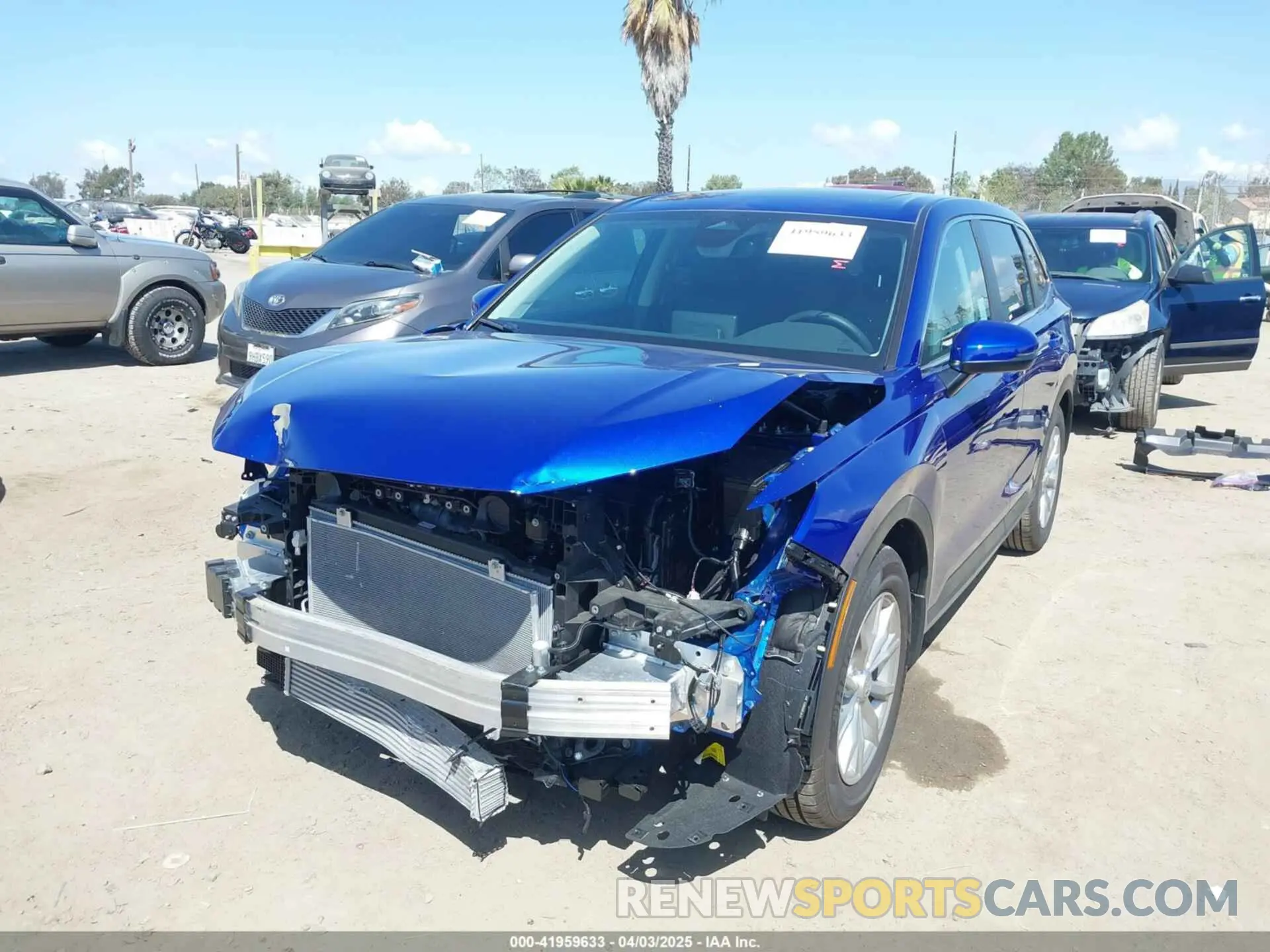 2 Photograph of a damaged car 2HKRS3H7XSH319559 HONDA CR-V 2025
