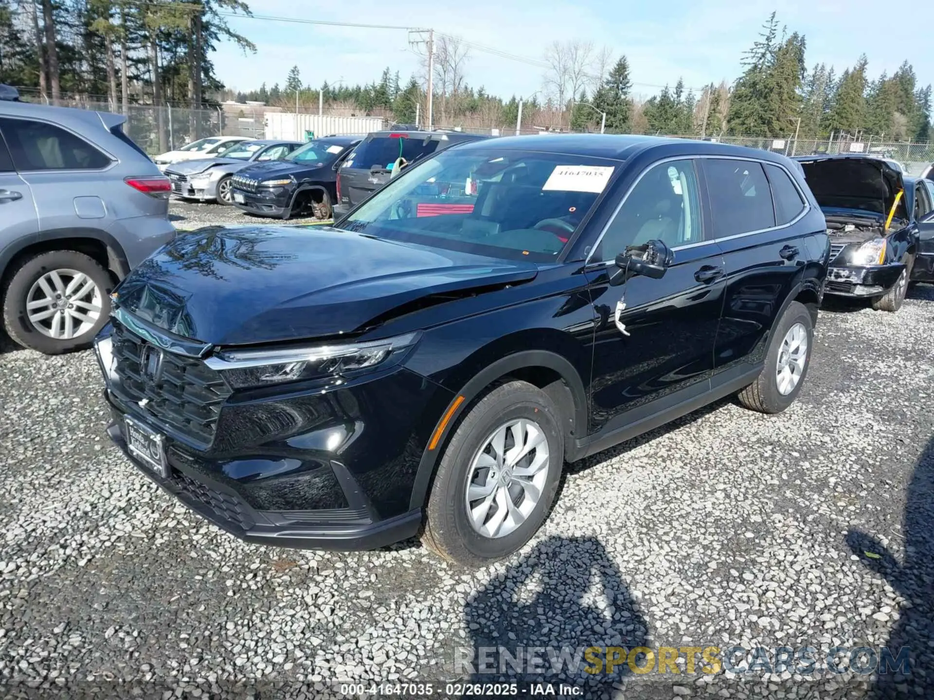2 Photograph of a damaged car 2HKRS4H28SH416091 HONDA CR-V 2025