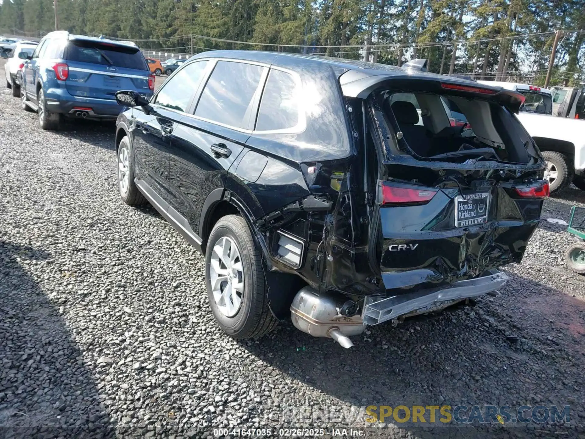 3 Photograph of a damaged car 2HKRS4H28SH416091 HONDA CR-V 2025