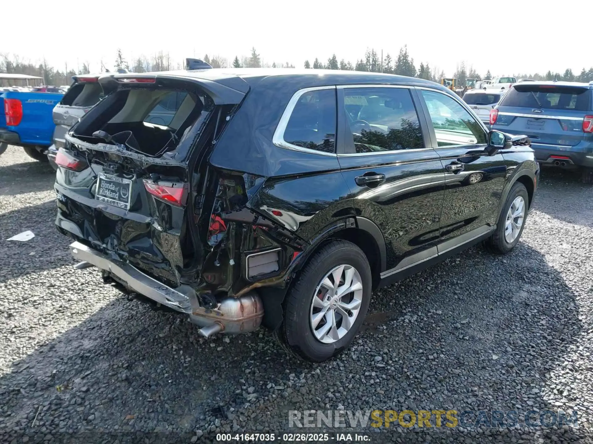 4 Photograph of a damaged car 2HKRS4H28SH416091 HONDA CR-V 2025