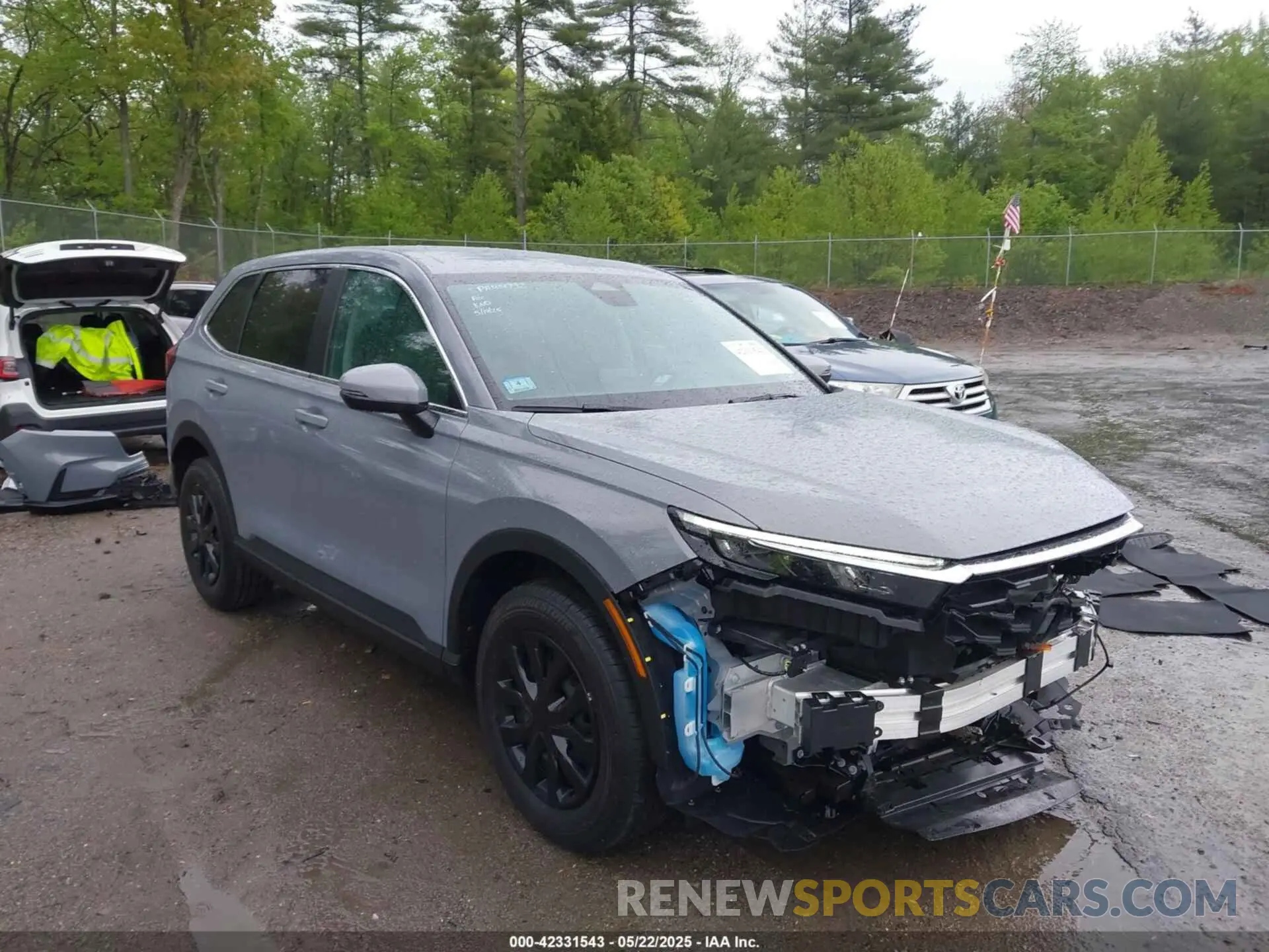 1 Photograph of a damaged car 2HKRS4H28SH470345 HONDA CR-V 2025