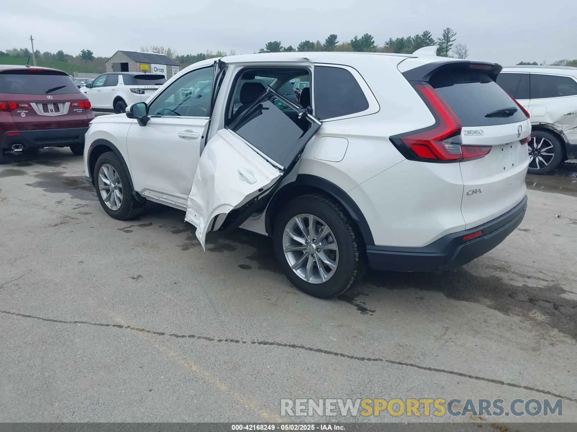3 Photograph of a damaged car 2HKRS4H48SH461453 HONDA CR-V 2025