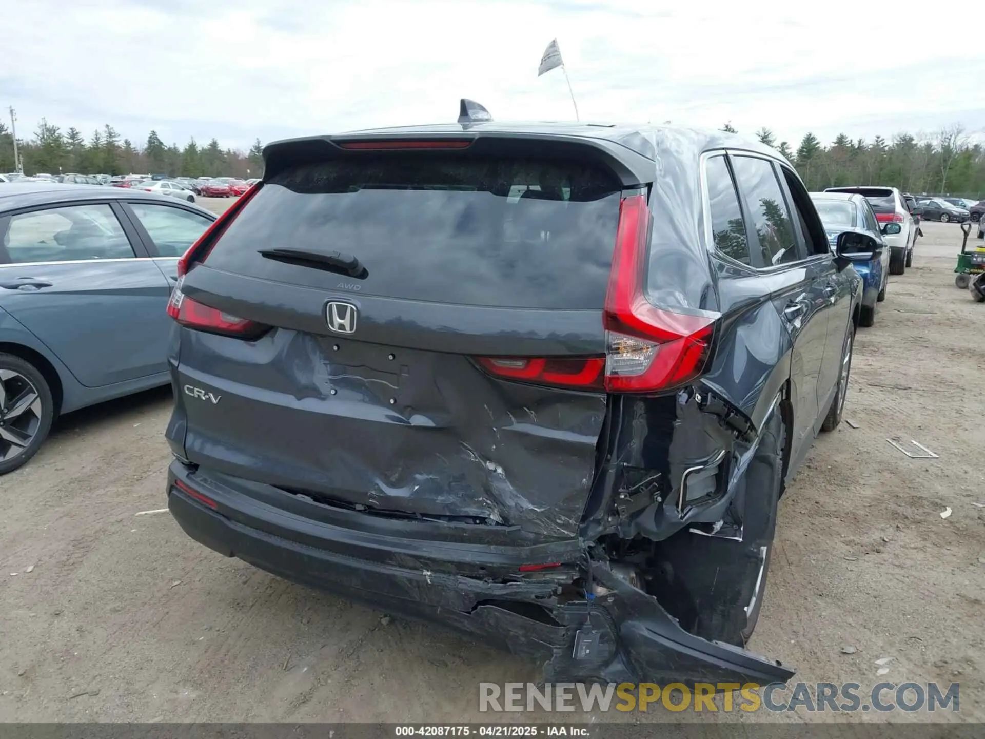 12 Photograph of a damaged car 2HKRS4H70SH453020 HONDA CR-V 2025