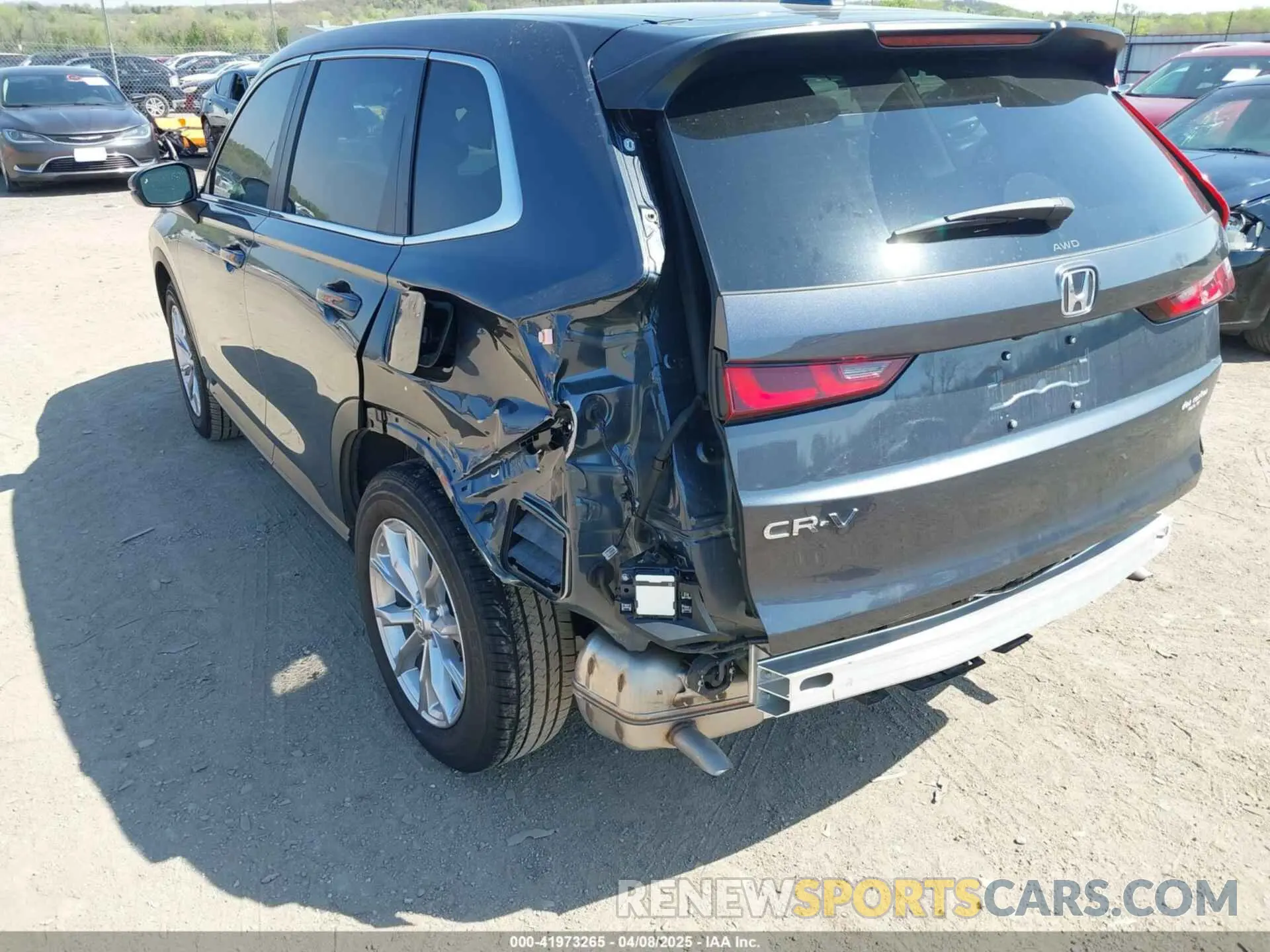 6 Photograph of a damaged car 2HKRS4H73SH401803 HONDA CR-V 2025