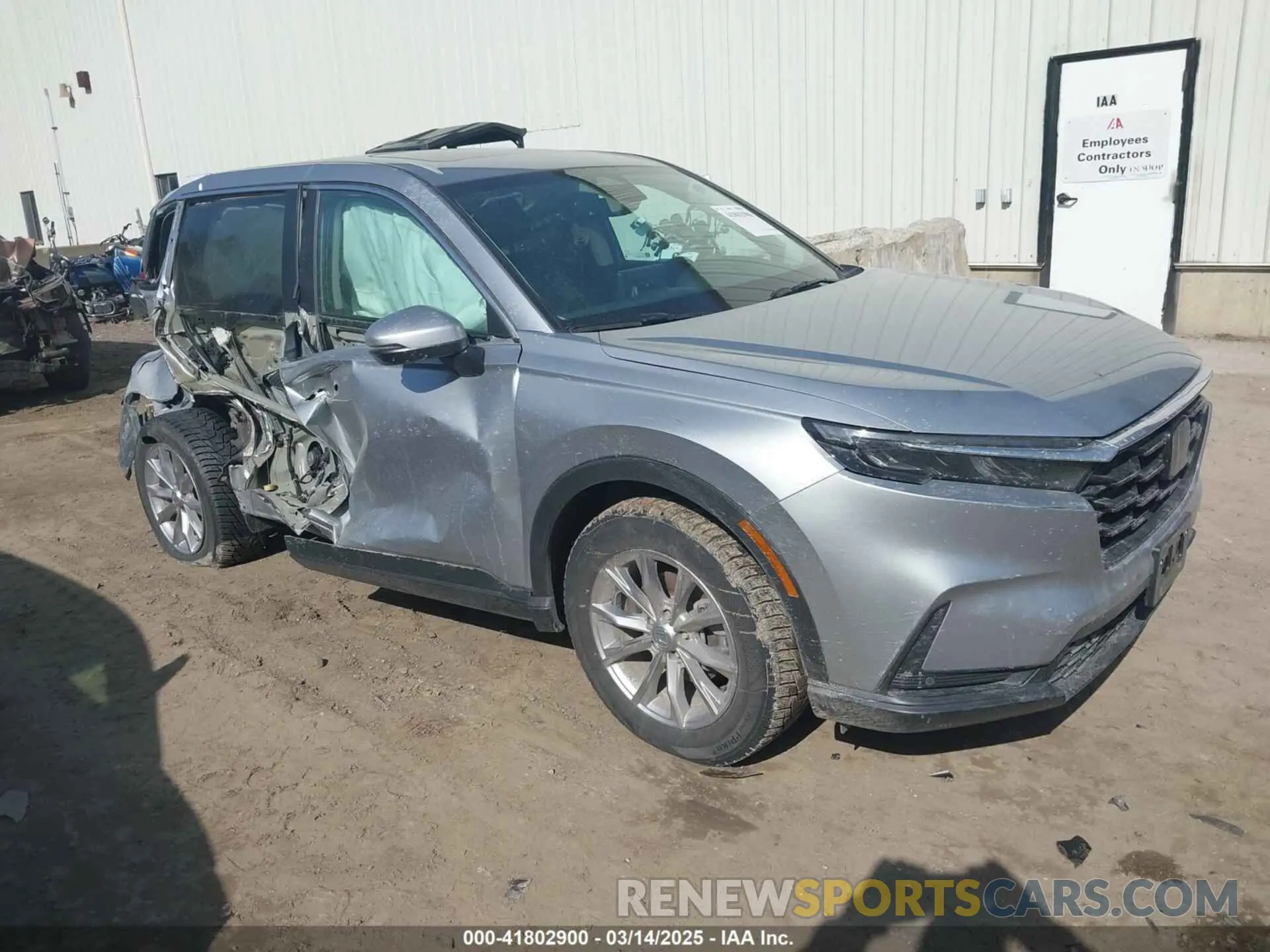 1 Photograph of a damaged car 2HKRS4H78SH403496 HONDA CR-V 2025