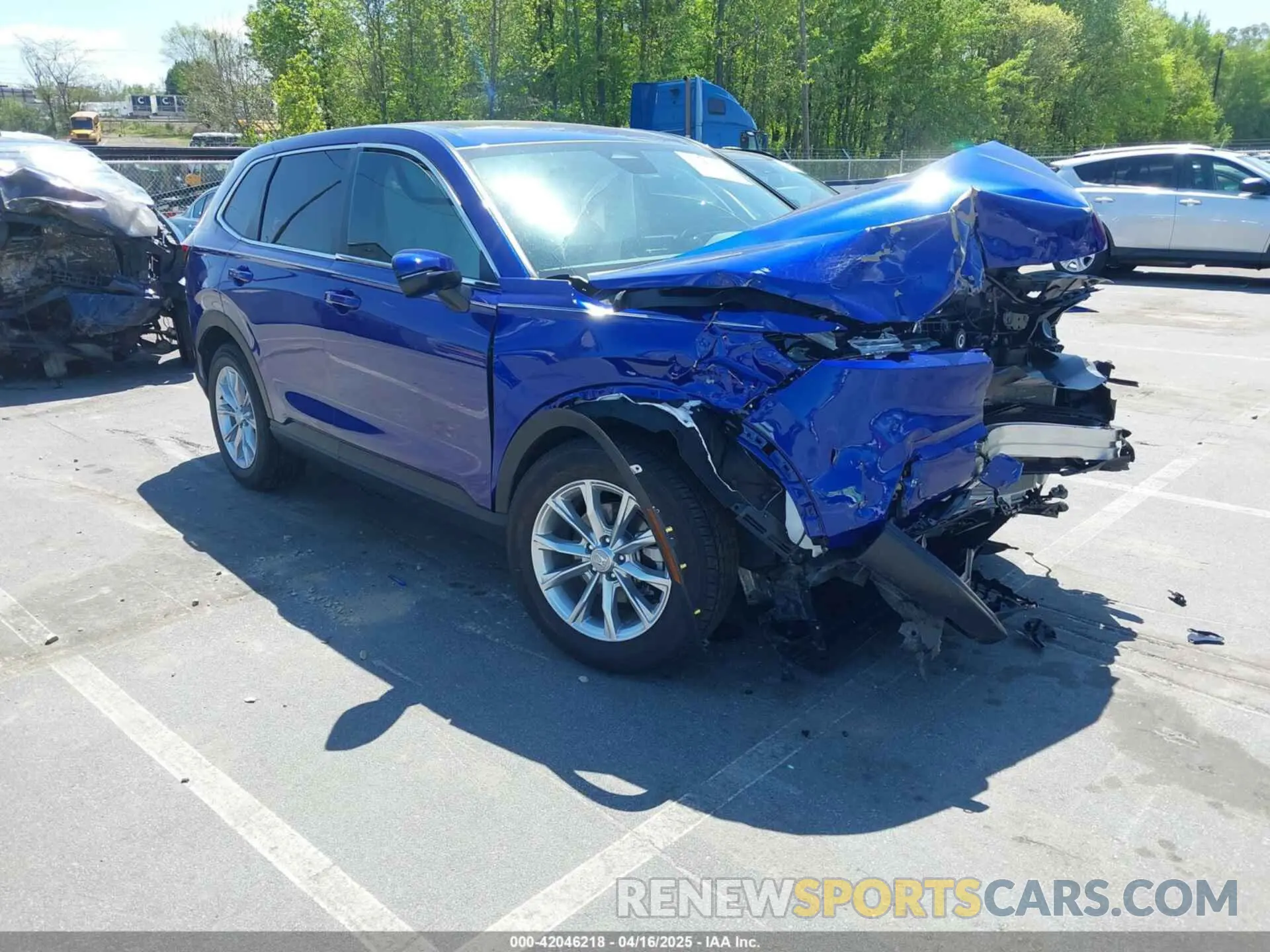 1 Photograph of a damaged car 2HKRS4H78SH444050 HONDA CR-V 2025