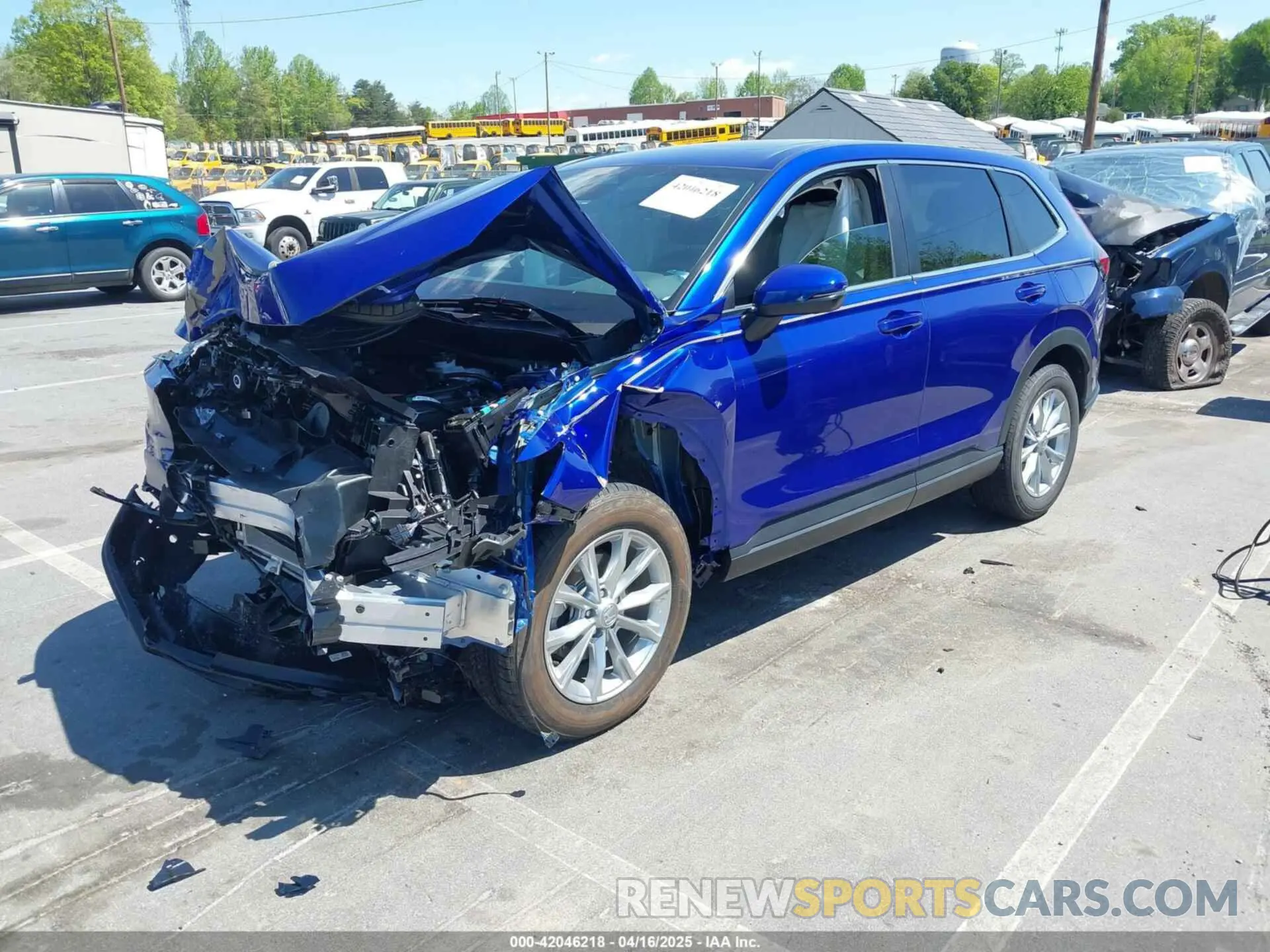 2 Photograph of a damaged car 2HKRS4H78SH444050 HONDA CR-V 2025