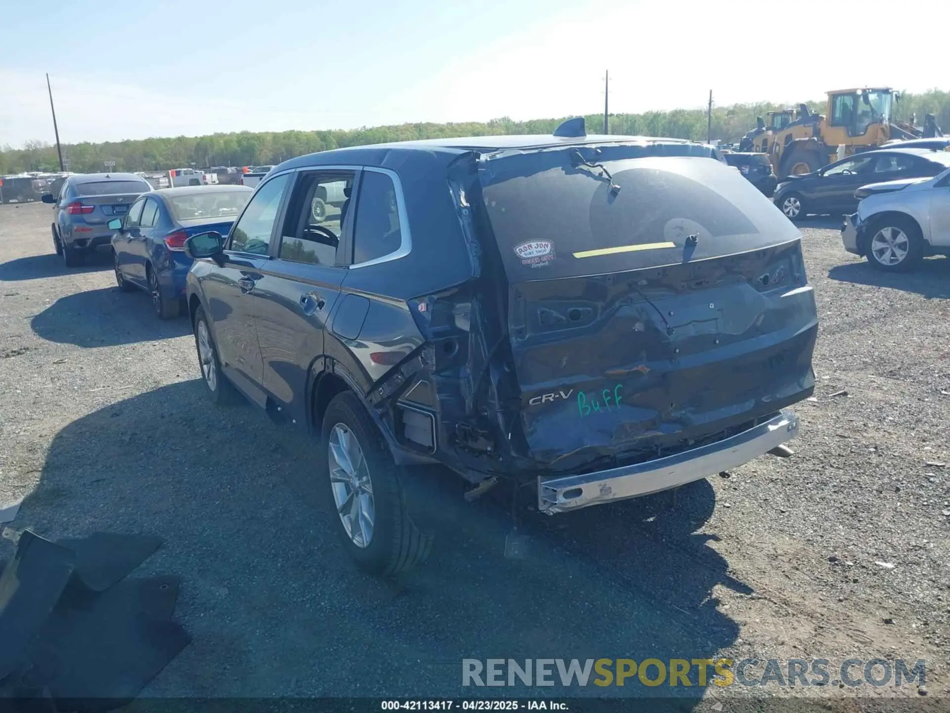 3 Photograph of a damaged car 2HKRS4H79SH431503 HONDA CR-V 2025