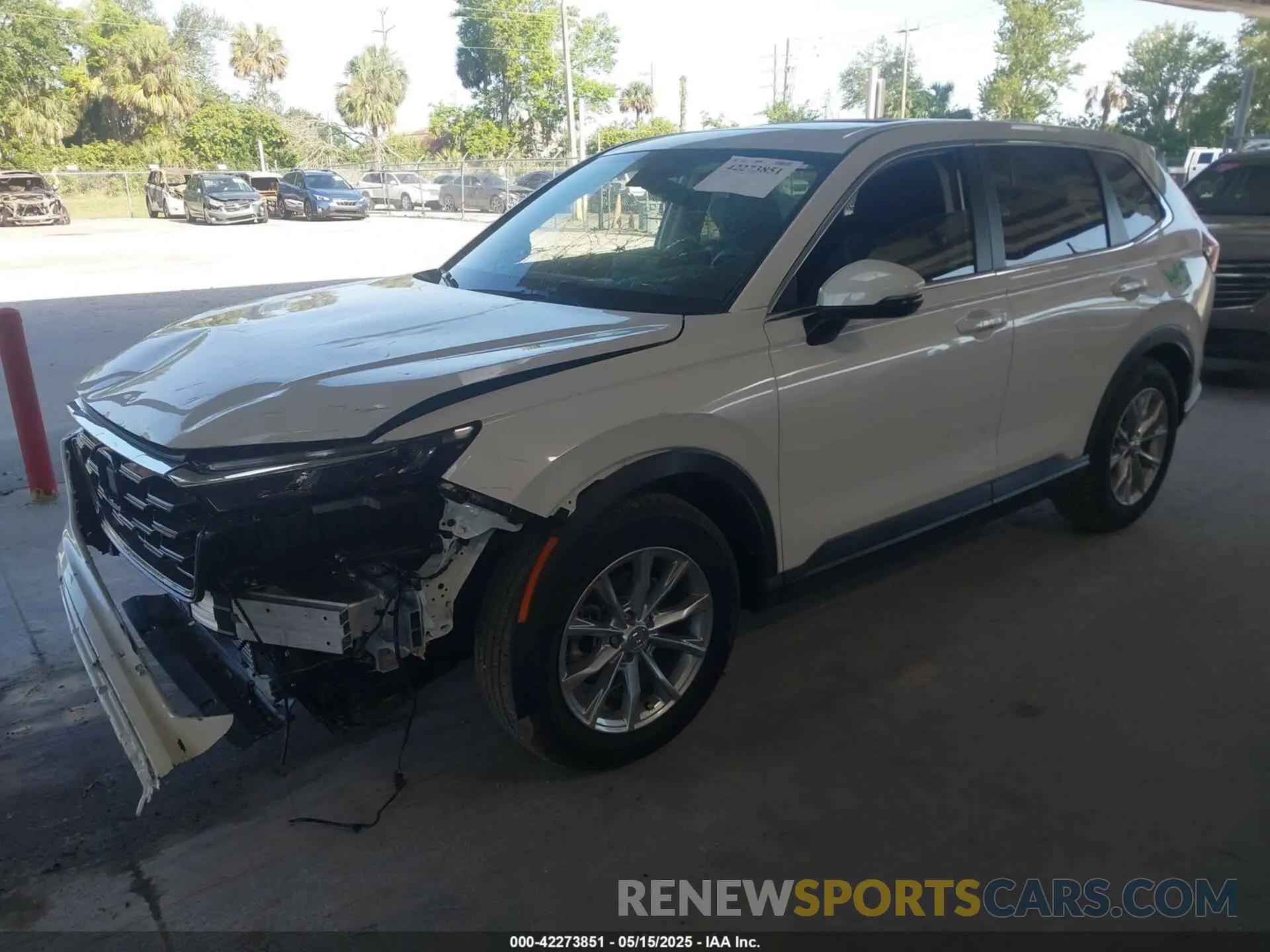 2 Photograph of a damaged car 5J6RS3H48SL007428 HONDA CR-V 2025