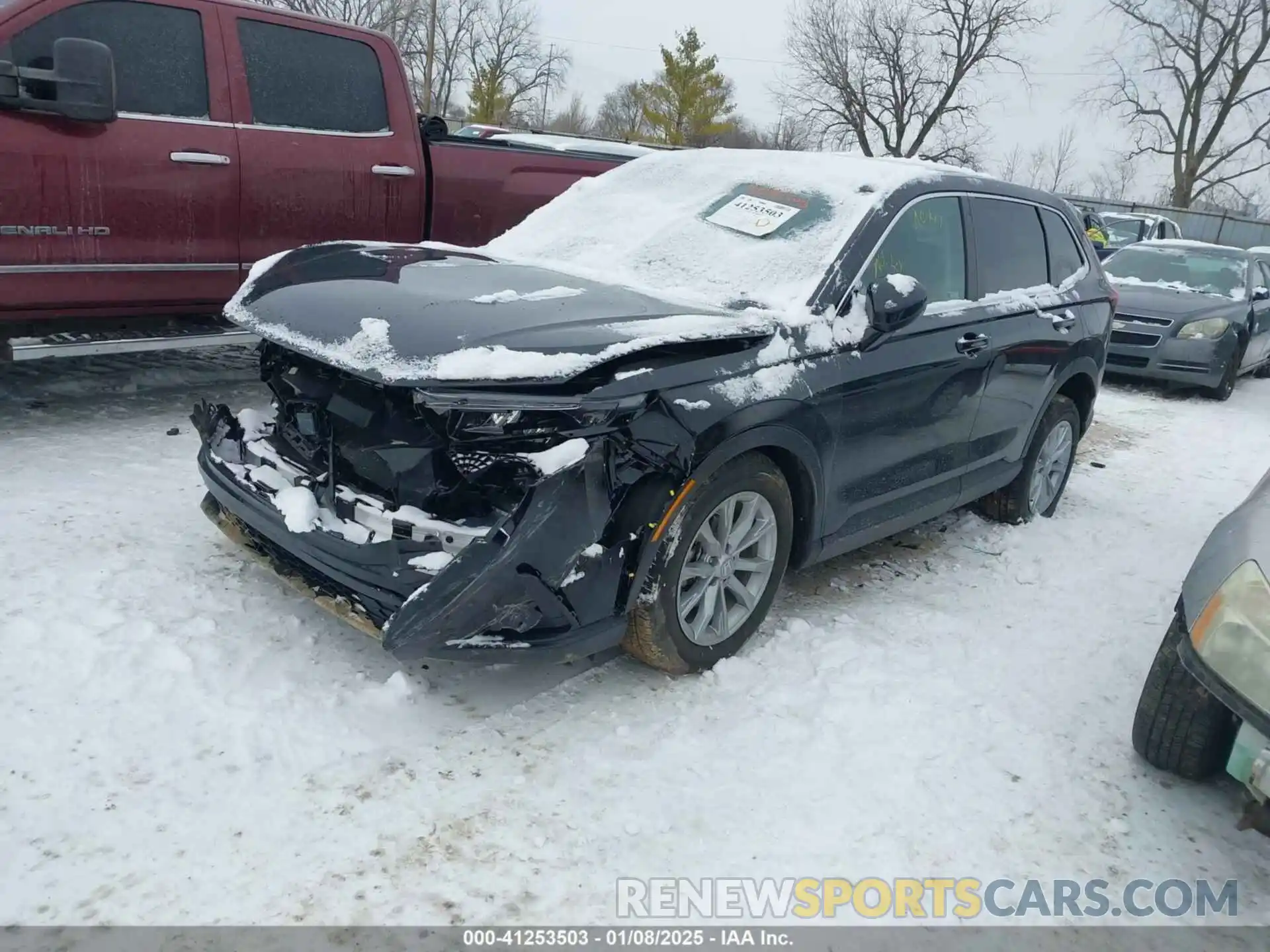 2 Photograph of a damaged car 5J6RS4H4XSL012765 HONDA CR-V 2025