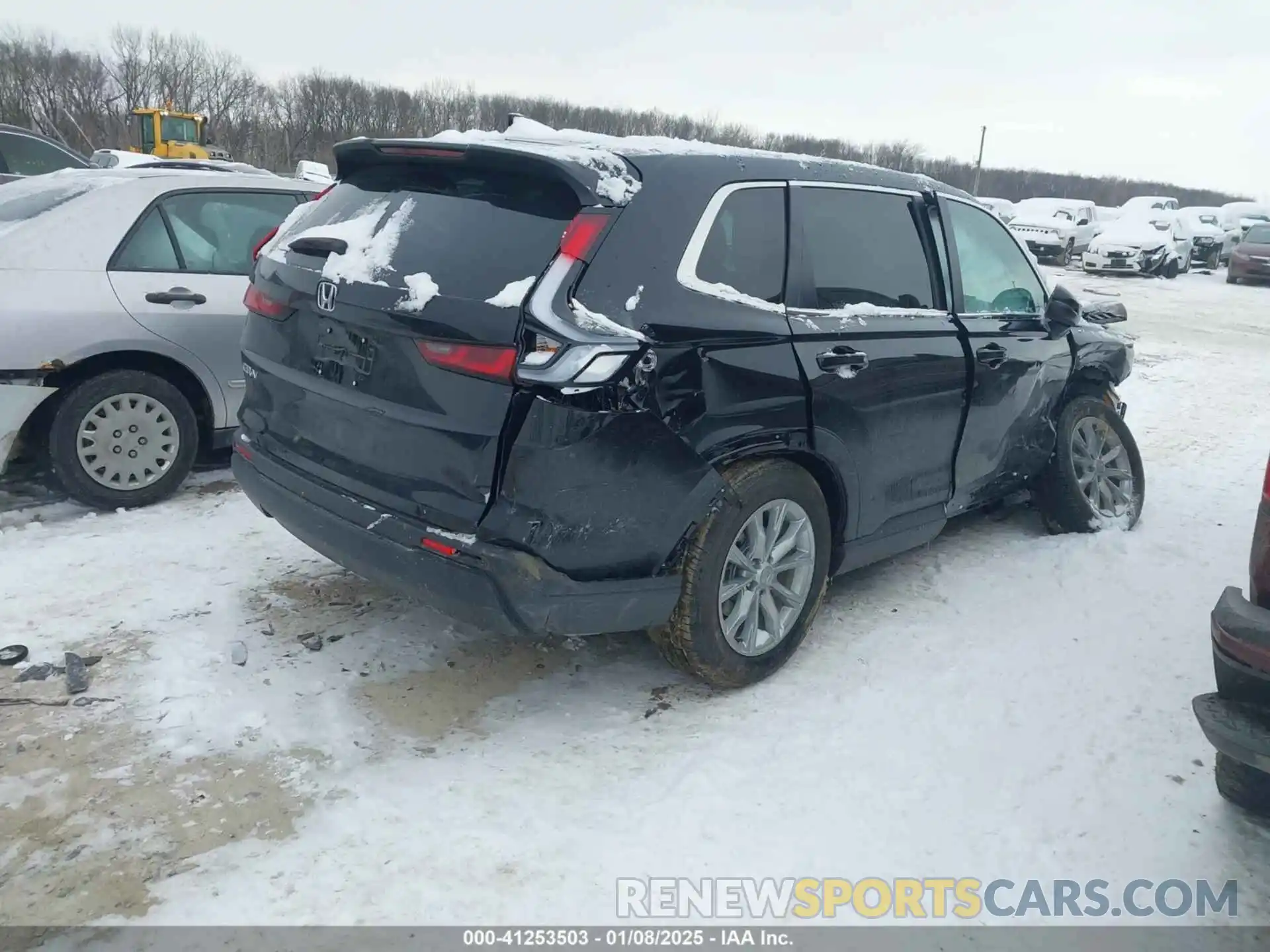 4 Photograph of a damaged car 5J6RS4H4XSL012765 HONDA CR-V 2025