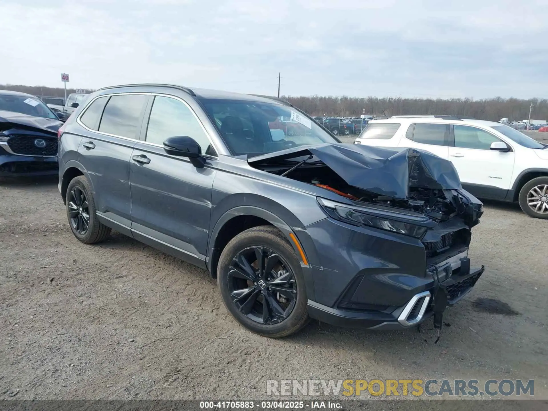 1 Photograph of a damaged car 5J6RS6H92SL004294 HONDA CR-V 2025