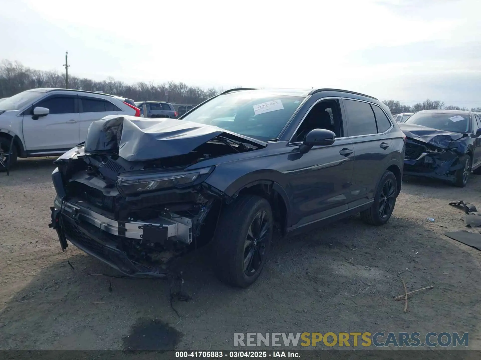 2 Photograph of a damaged car 5J6RS6H92SL004294 HONDA CR-V 2025