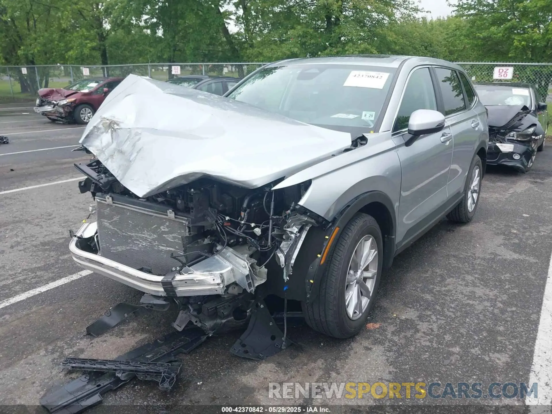 2 Photograph of a damaged car 7FARS4H4XSE009684 HONDA CR-V 2025