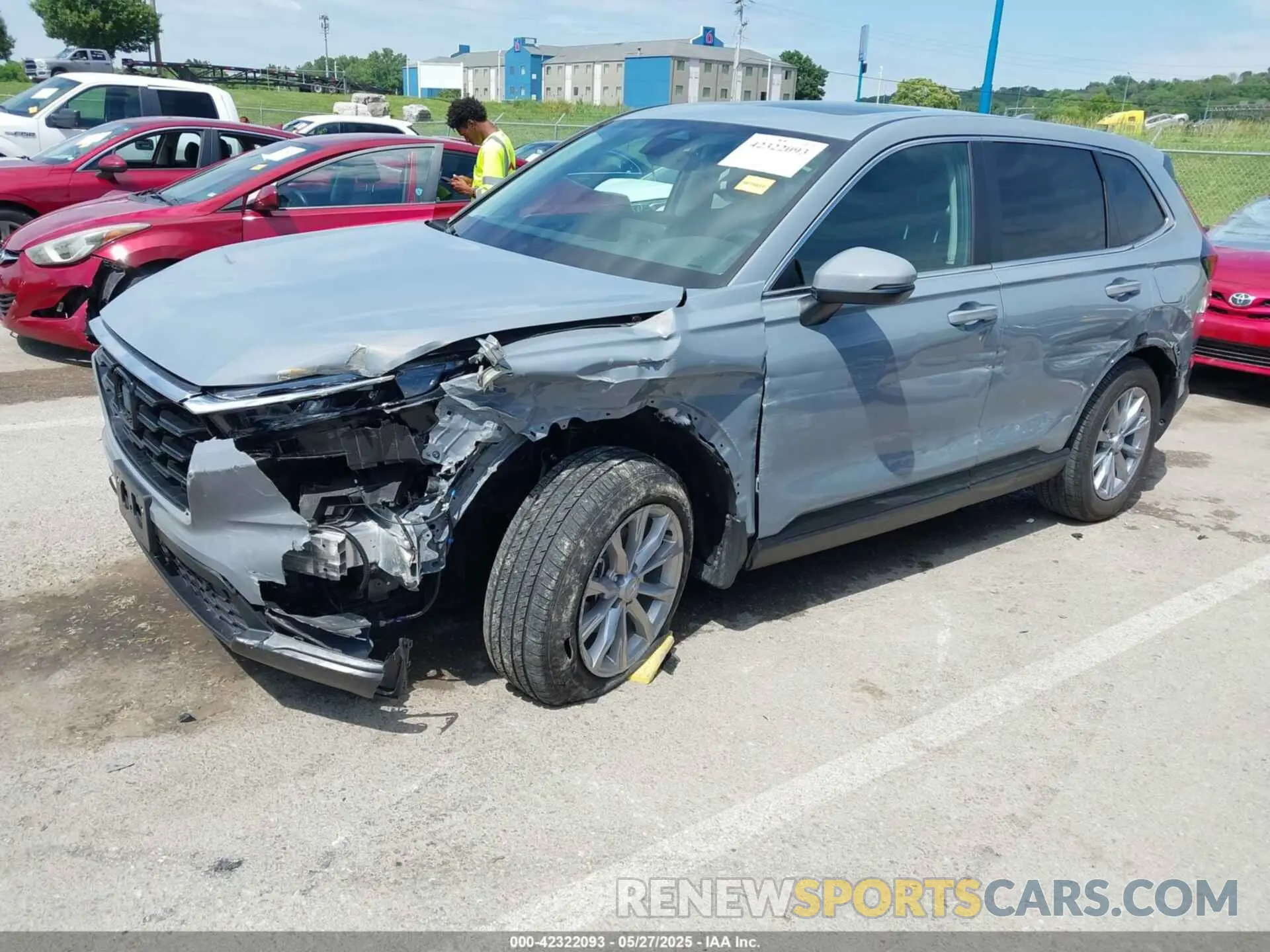 2 Photograph of a damaged car 7FARS4H7XSE010313 HONDA CR-V 2025