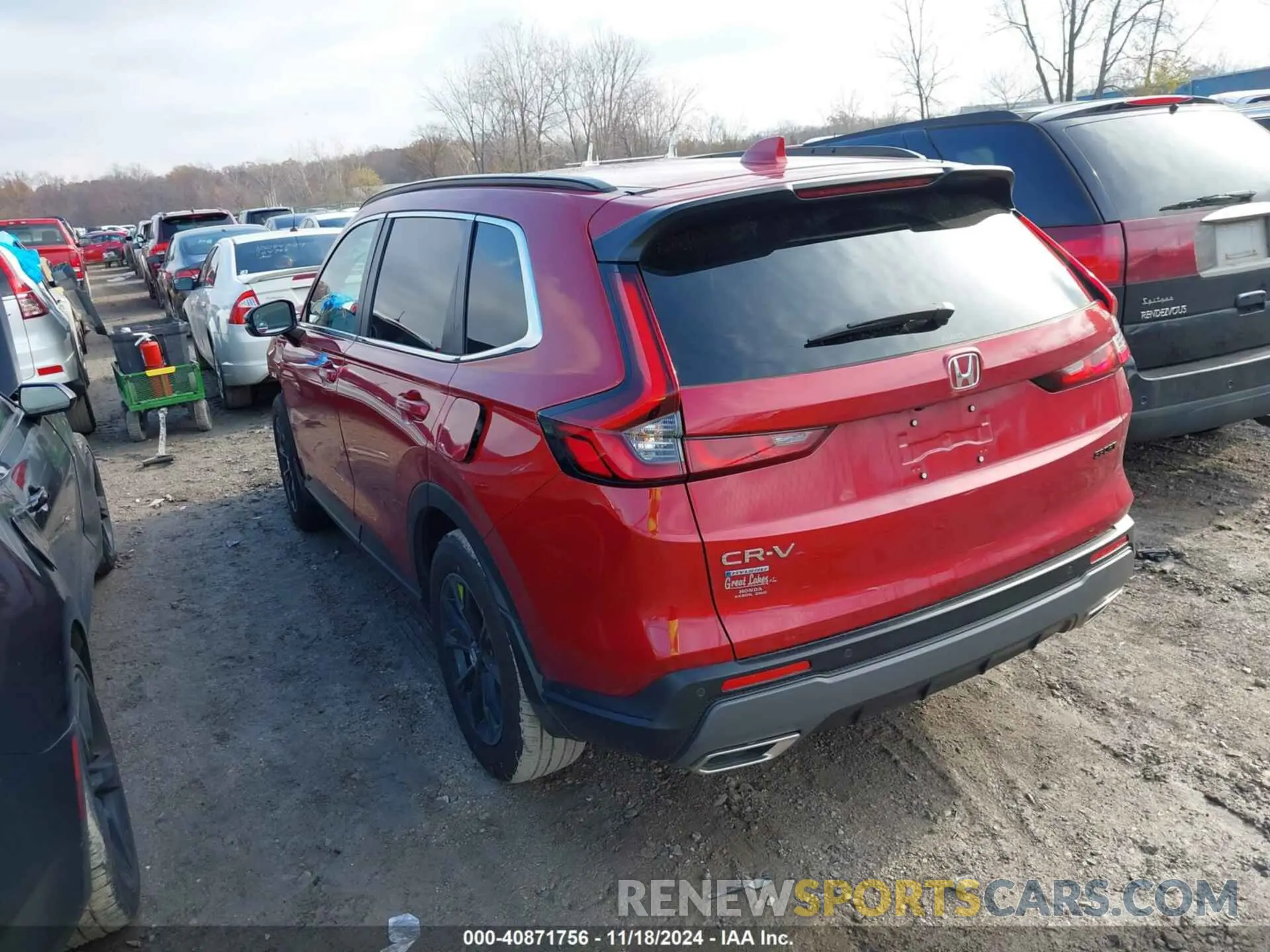 3 Photograph of a damaged car 7FARS6H81SE018403 HONDA CR-V 2025