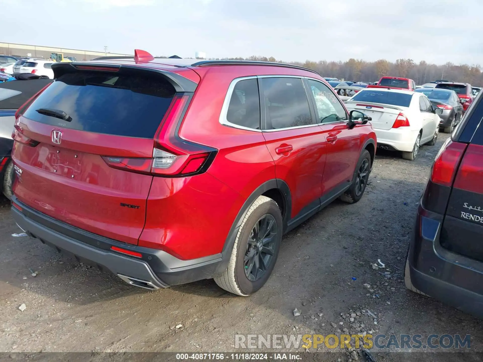4 Photograph of a damaged car 7FARS6H81SE018403 HONDA CR-V 2025