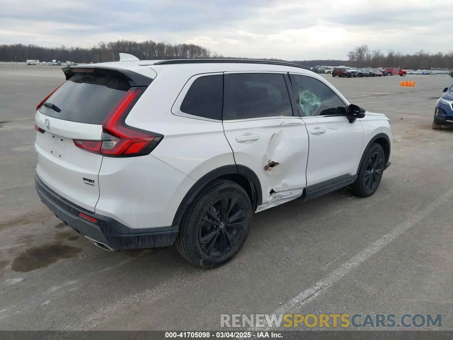 4 Photograph of a damaged car 7FARS6H9XSE043583 HONDA CR-V 2025