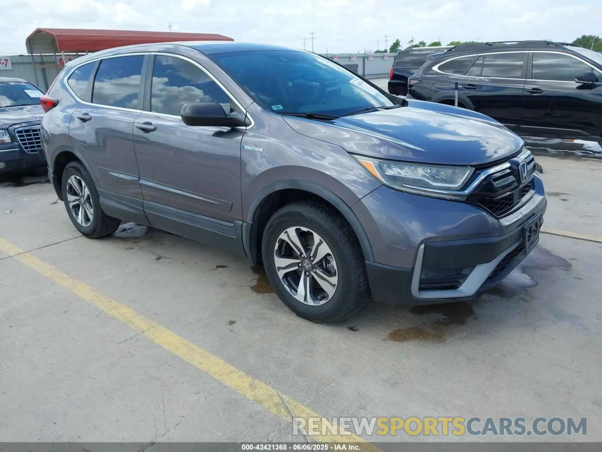 1 Photograph of a damaged car 7FART6H2XLE001500 HONDA CR-V HYBRID 2020