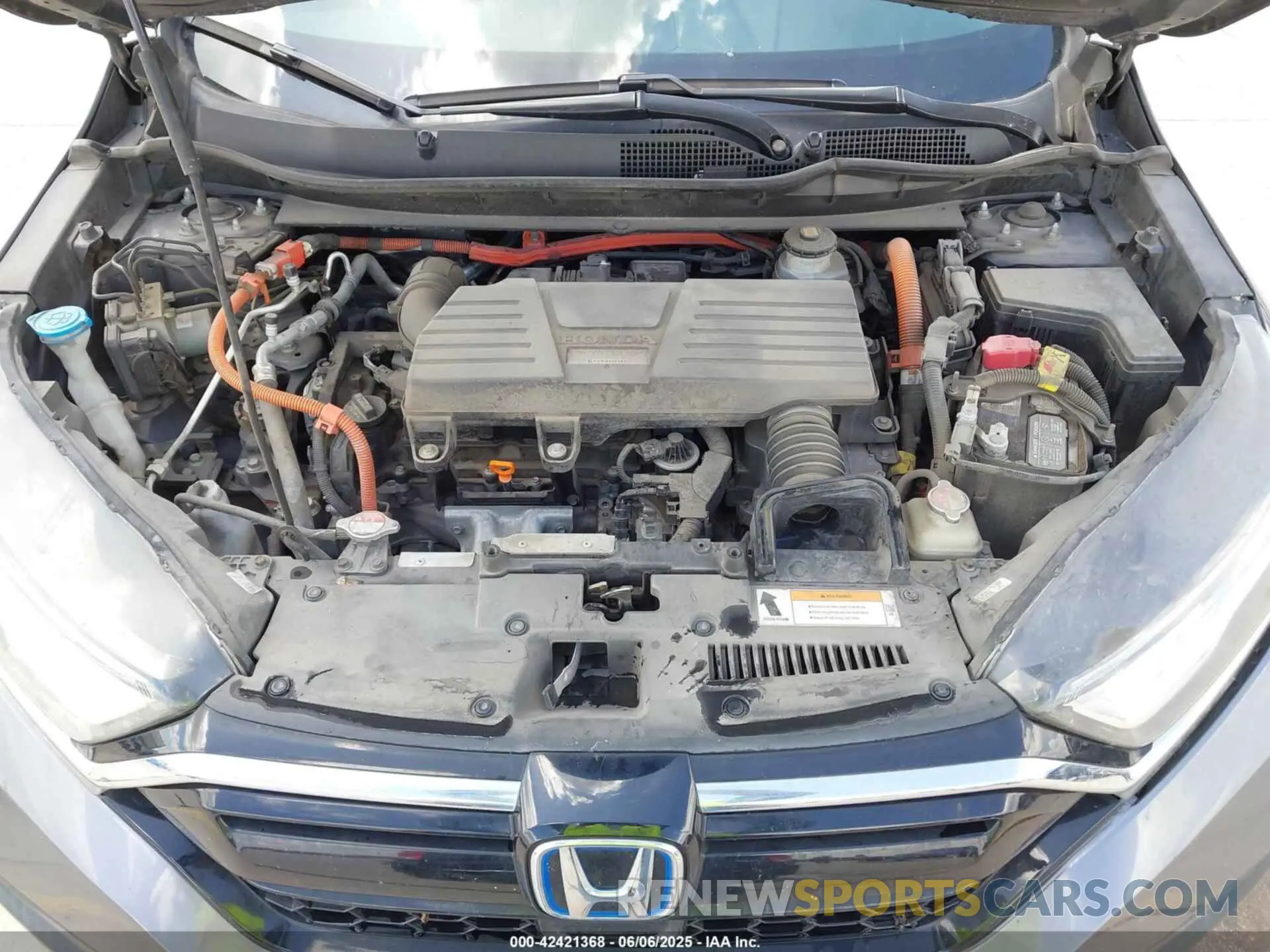 10 Photograph of a damaged car 7FART6H2XLE001500 HONDA CR-V HYBRID 2020