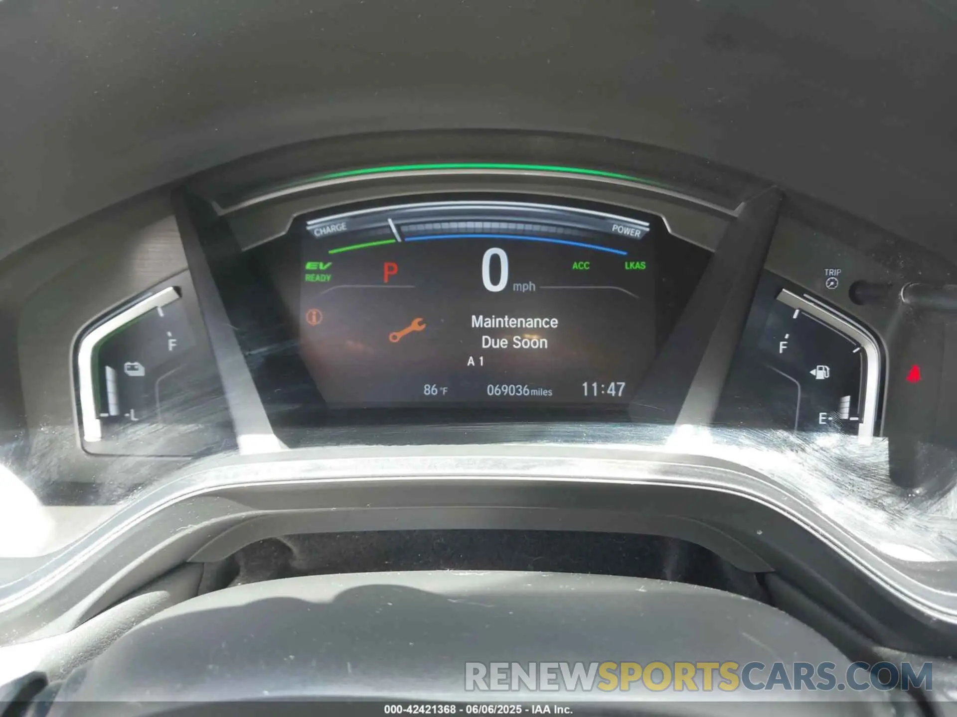 7 Photograph of a damaged car 7FART6H2XLE001500 HONDA CR-V HYBRID 2020