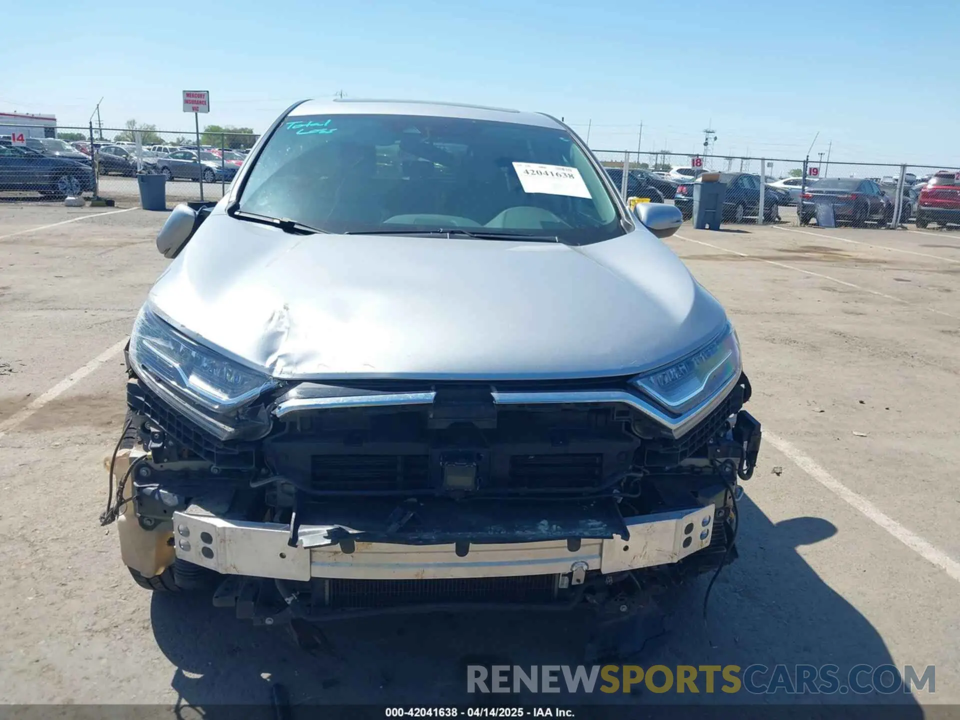 13 Photograph of a damaged car 7FART6H52LE007429 HONDA CR-V HYBRID 2020