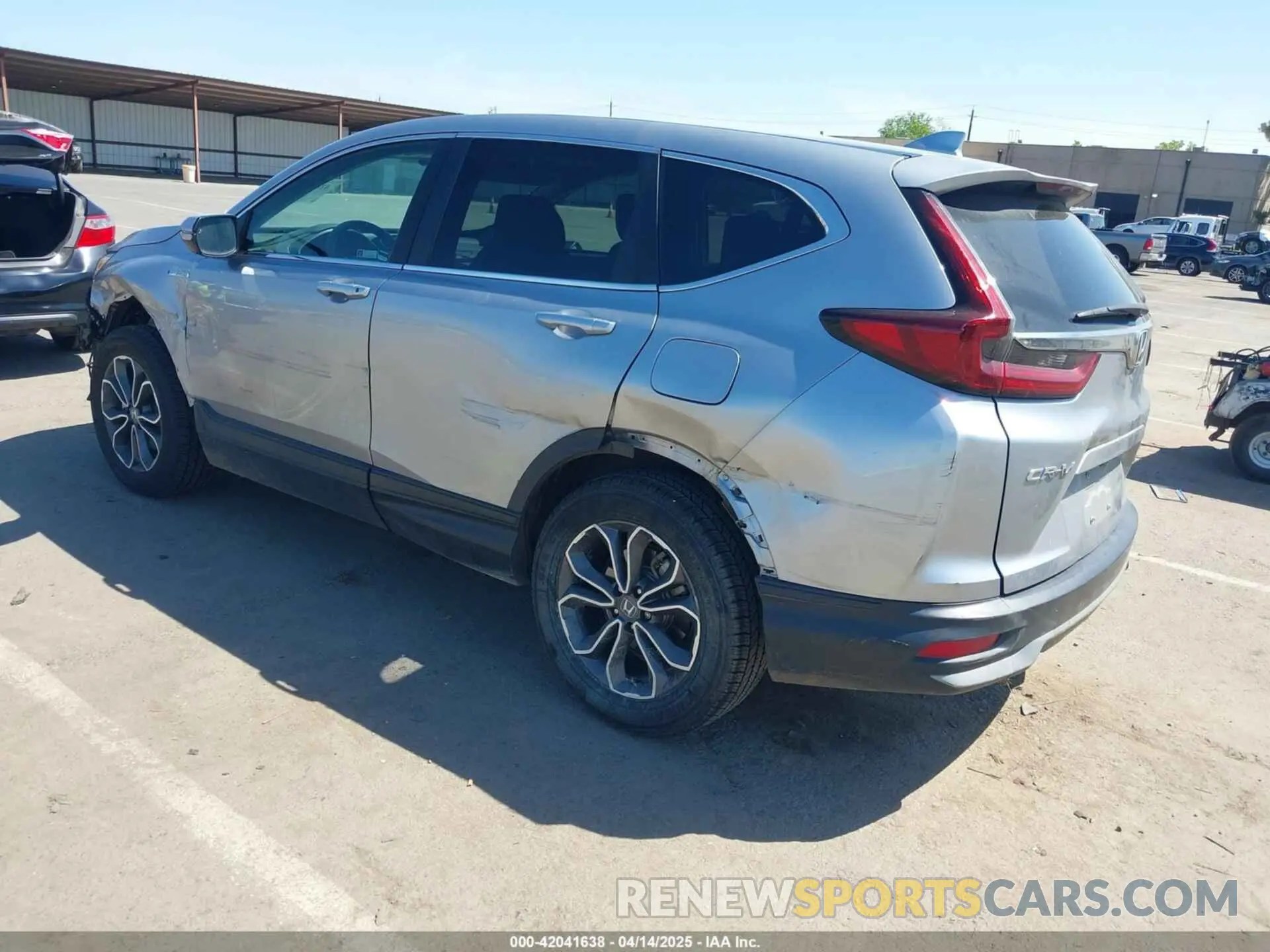 3 Photograph of a damaged car 7FART6H52LE007429 HONDA CR-V HYBRID 2020