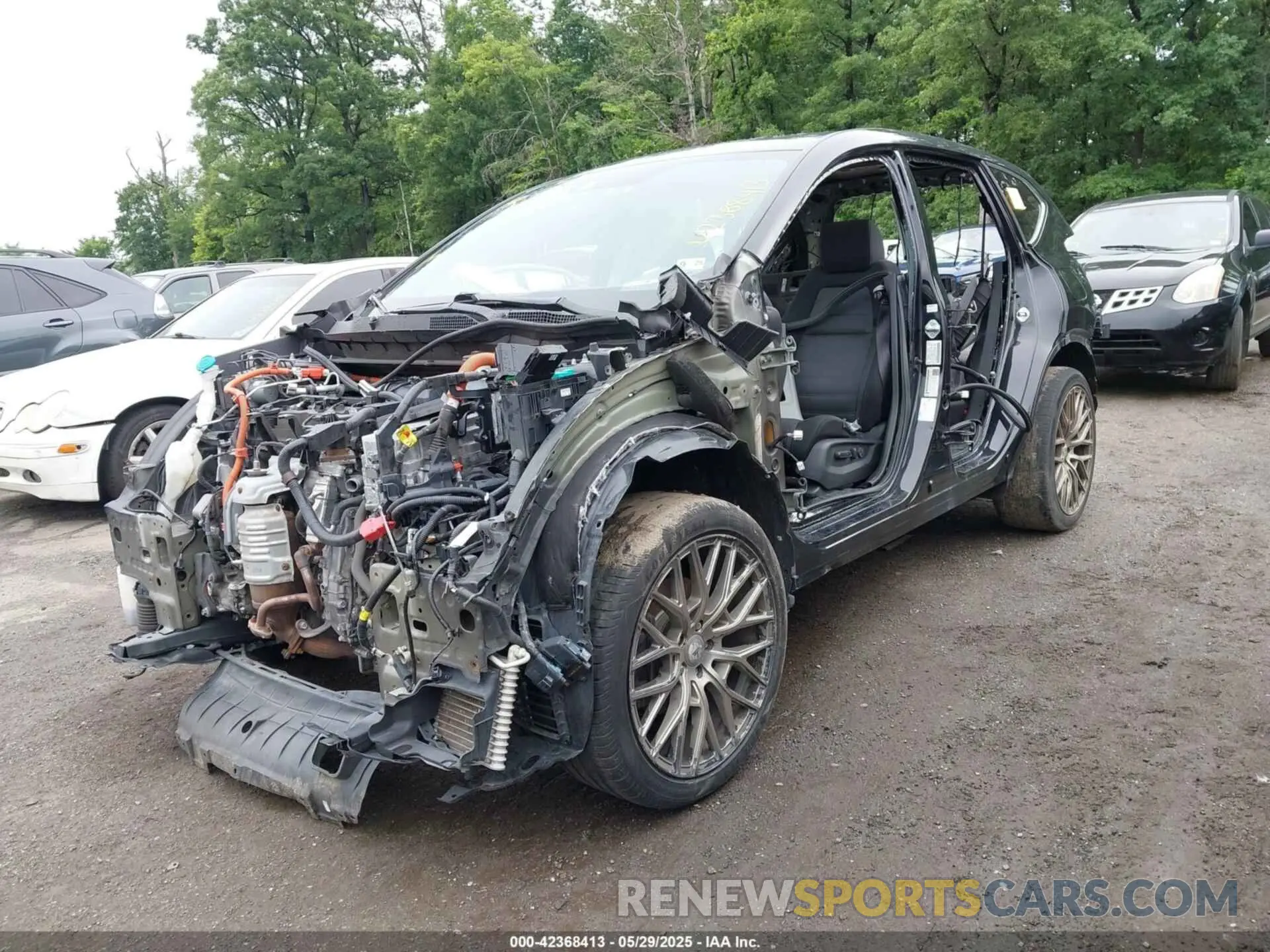 2 Photograph of a damaged car 7FART6H56LE011791 HONDA CR-V HYBRID 2020