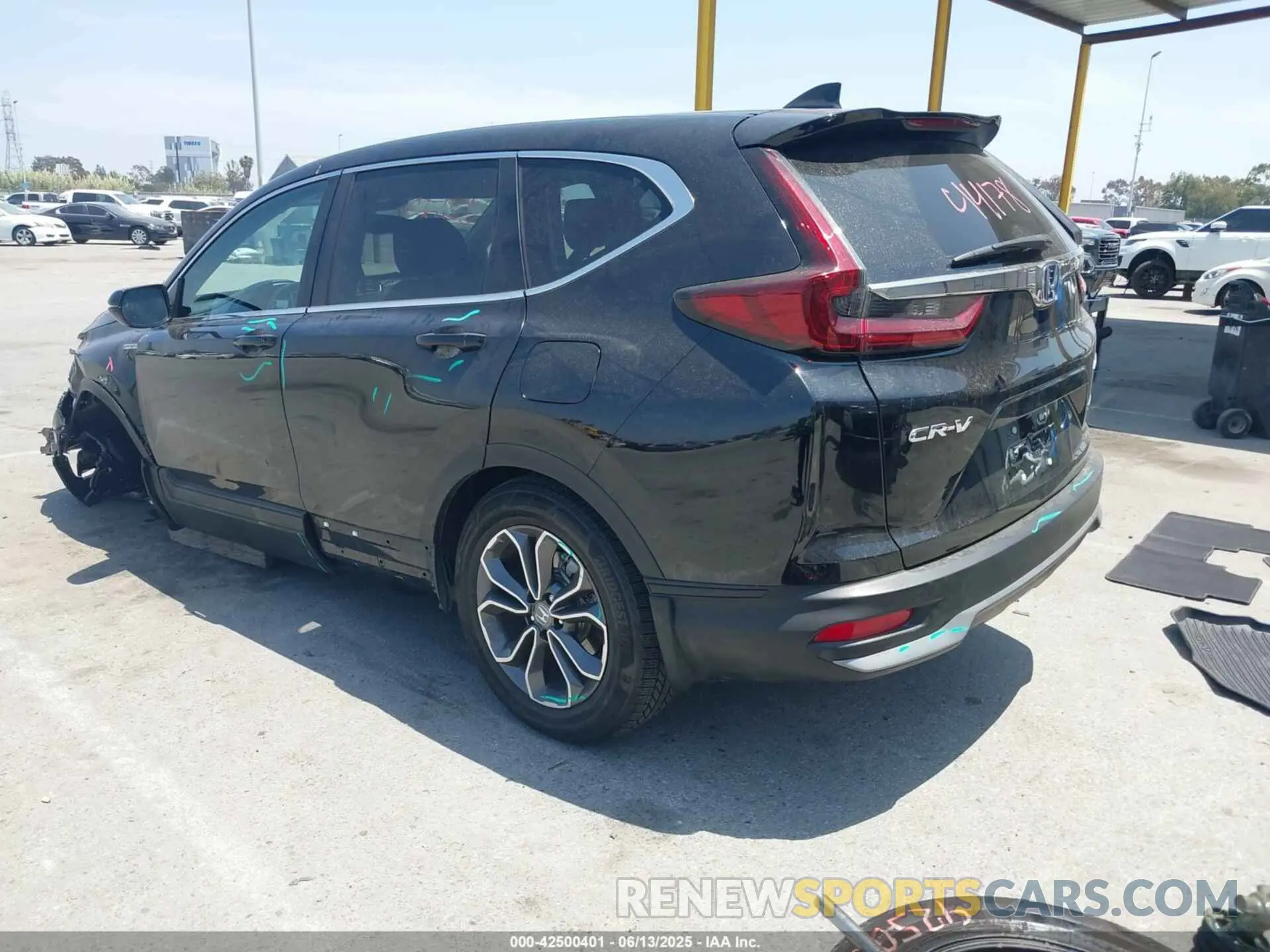 3 Photograph of a damaged car 7FART6H85LE003112 HONDA CR-V HYBRID 2020