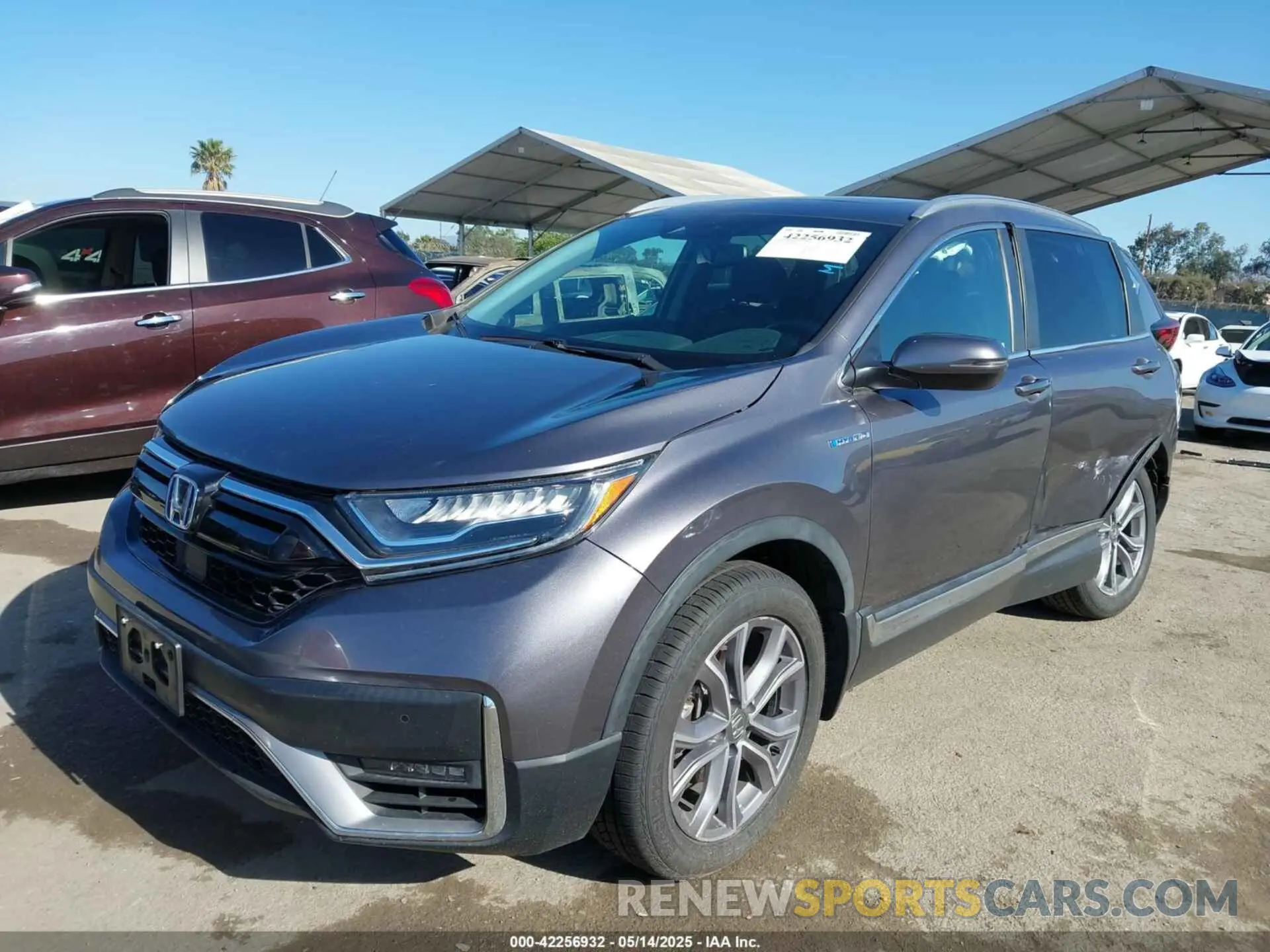 2 Photograph of a damaged car 7FART6H91LE000684 HONDA CR-V HYBRID 2020