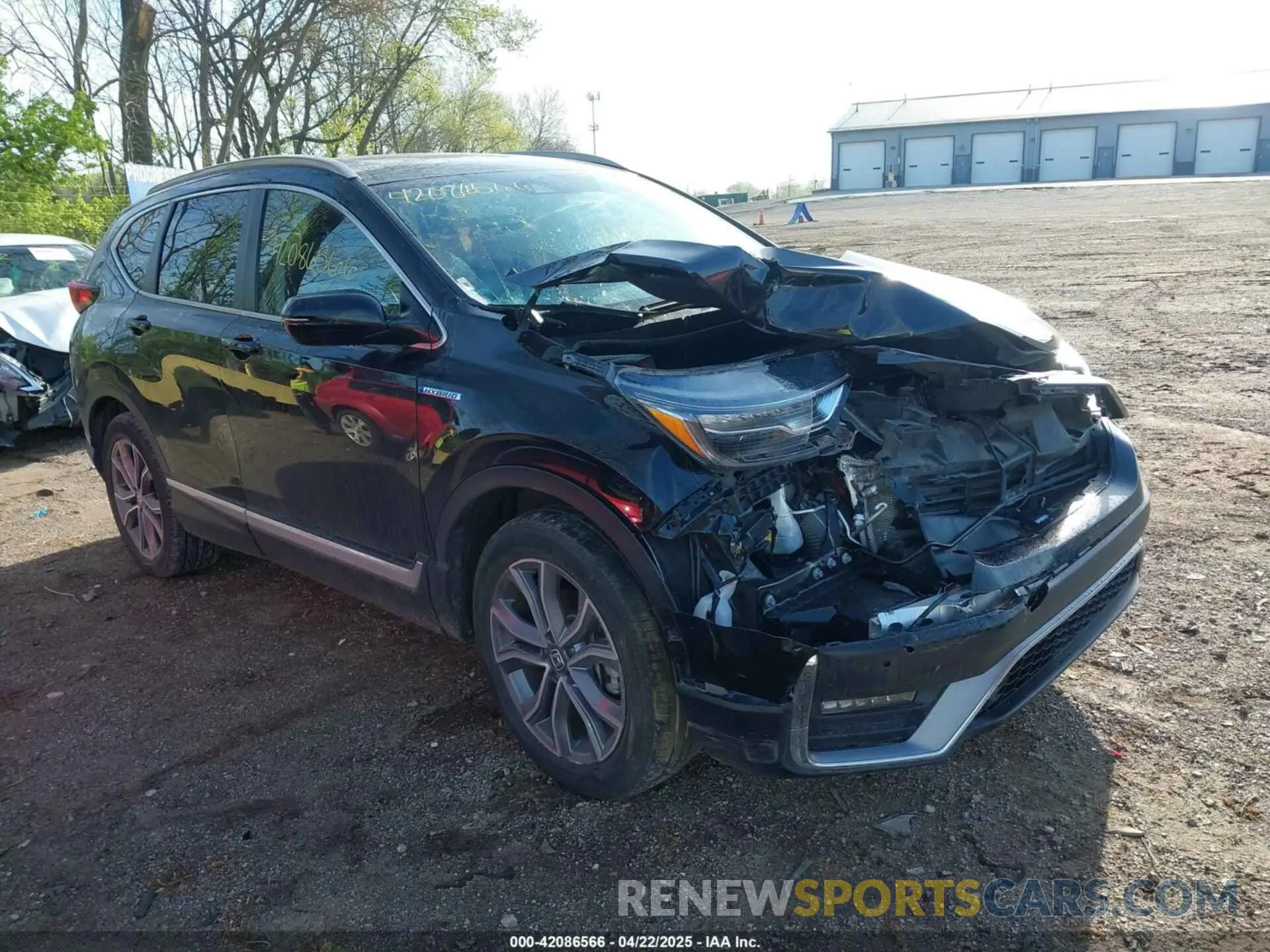 1 Photograph of a damaged car 7FART6H95LE019738 HONDA CR-V HYBRID 2020