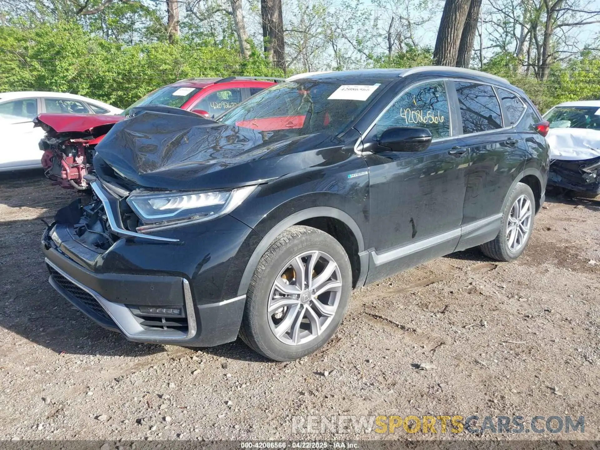 2 Photograph of a damaged car 7FART6H95LE019738 HONDA CR-V HYBRID 2020