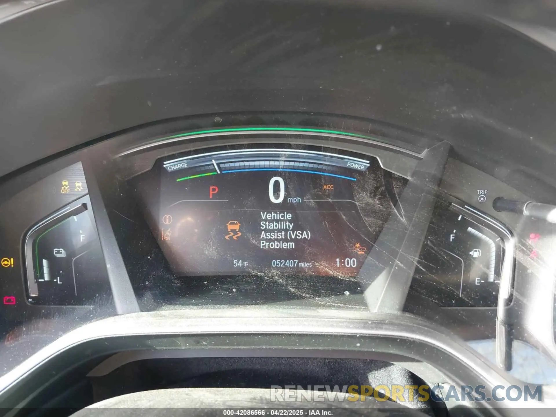 7 Photograph of a damaged car 7FART6H95LE019738 HONDA CR-V HYBRID 2020