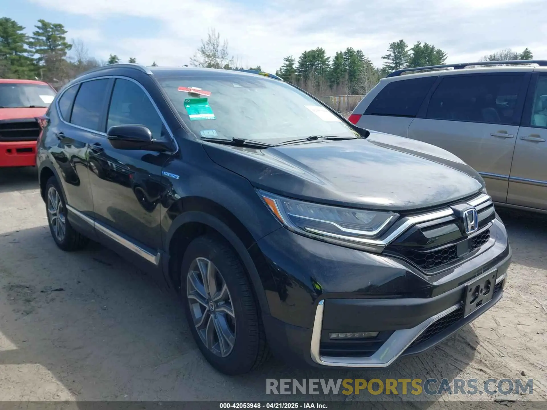 1 Photograph of a damaged car 7FART6H96LE023782 HONDA CR-V HYBRID 2020