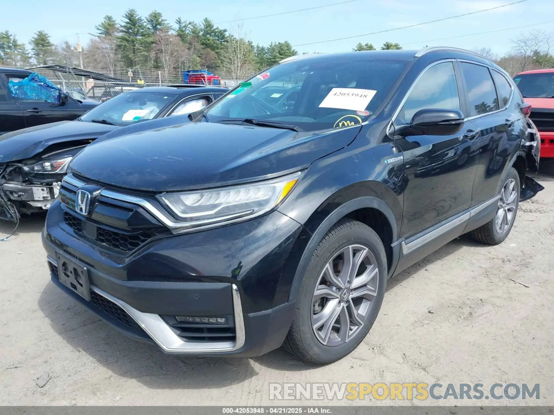 2 Photograph of a damaged car 7FART6H96LE023782 HONDA CR-V HYBRID 2020