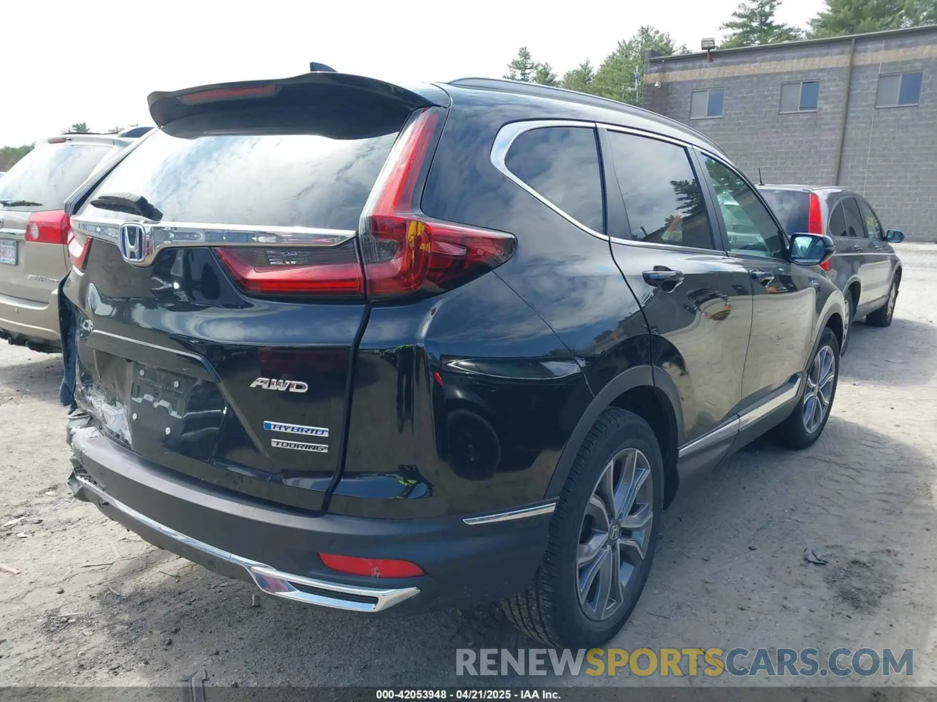 4 Photograph of a damaged car 7FART6H96LE023782 HONDA CR-V HYBRID 2020