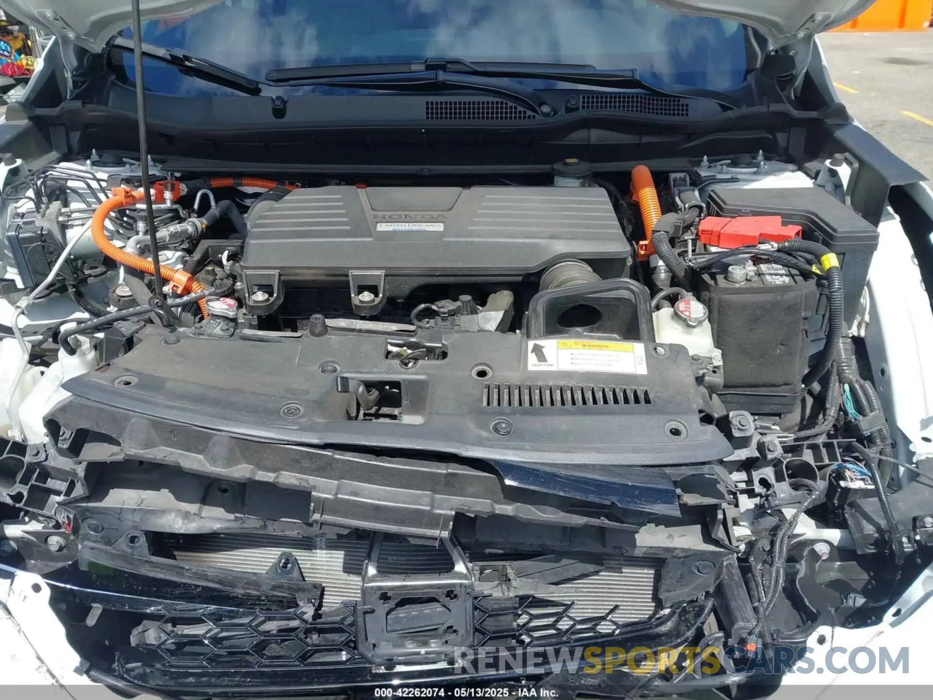 10 Photograph of a damaged car 7FART6H97LE023225 HONDA CR-V HYBRID 2020