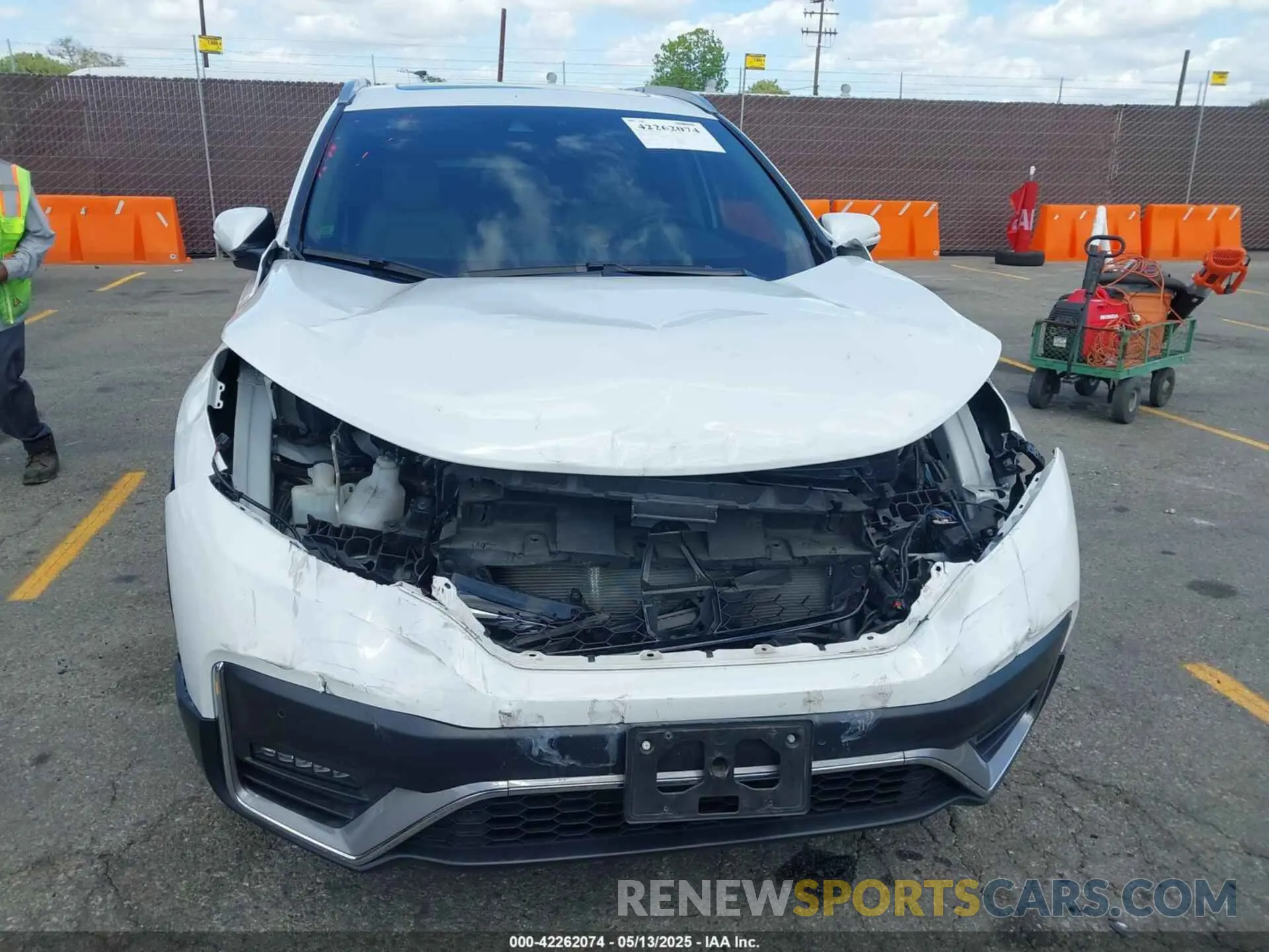 12 Photograph of a damaged car 7FART6H97LE023225 HONDA CR-V HYBRID 2020