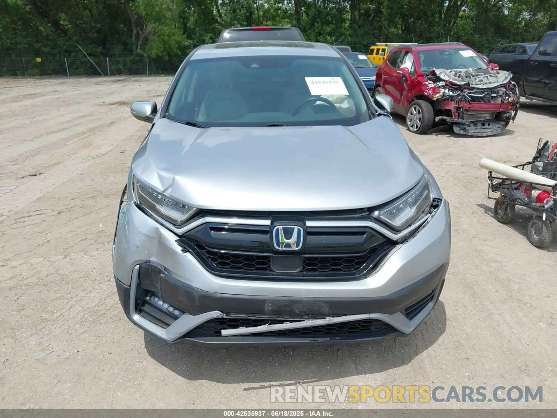 12 Photograph of a damaged car 7FART6H51ME037846 HONDA CR-V HYBRID 2021